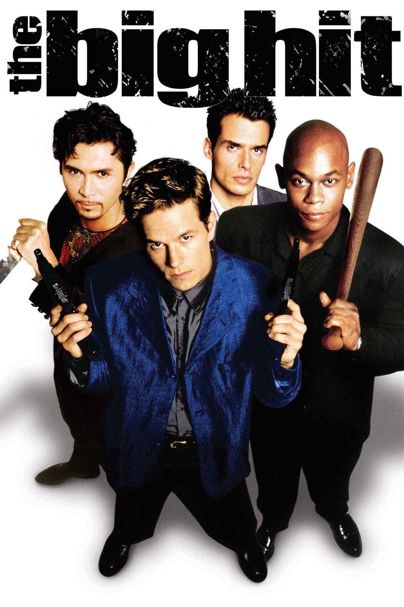 Poster chính thức của phim Phim Hành Động, Phim Phiêu Lưu "Sát Thủ Đường Cùng" (The Big Hit - 1998), với sự tham gia của diễn viên Mark Wahlberg và Lou Diamond Phillips.
