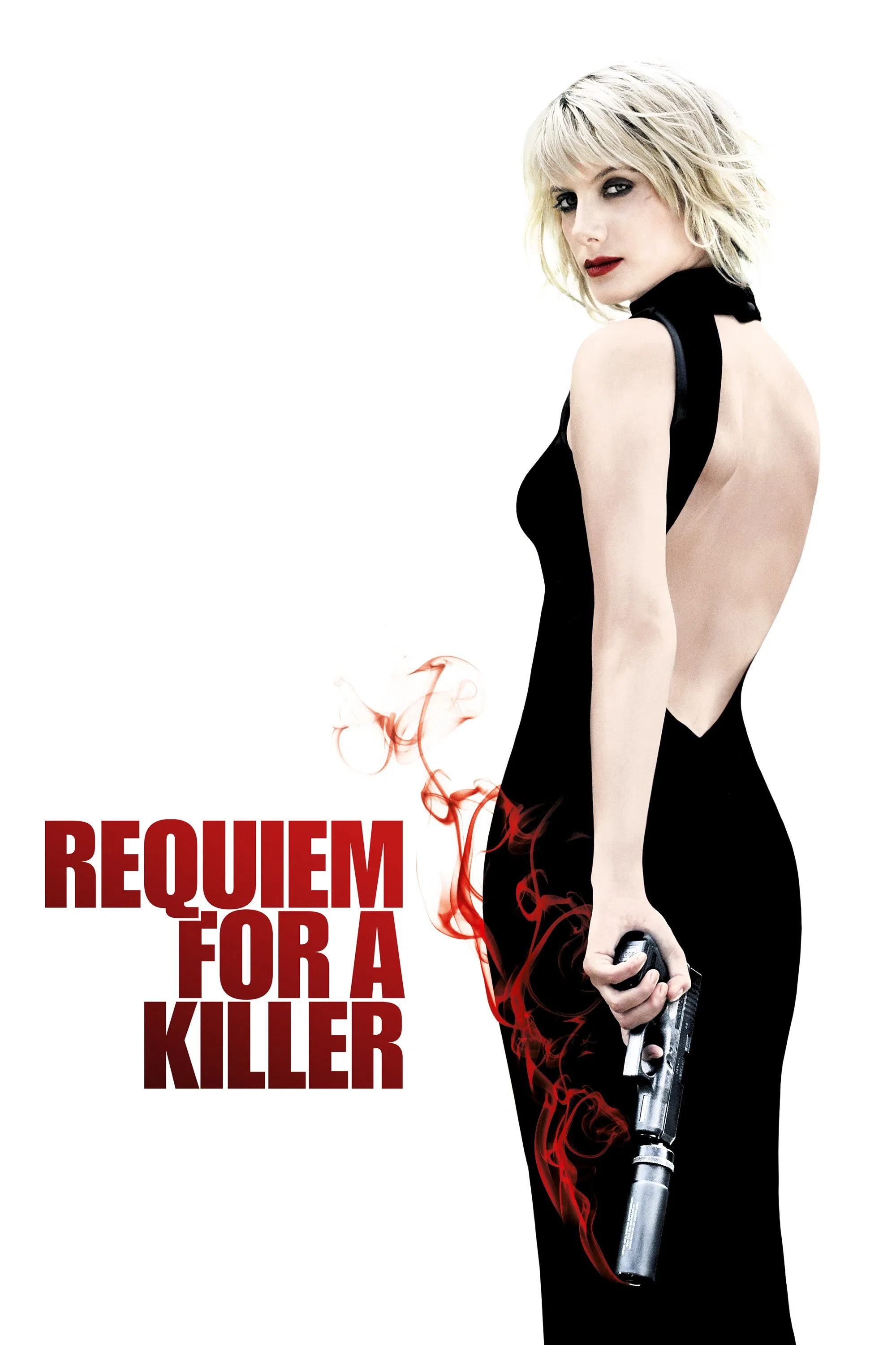 Poster chính thức của phim Phim Giật Gân "Sát Thủ Hoa Hồng" (Requiem for a Killer - 2011), với sự tham gia của diễn viên Clovis Cornillac và Mélanie Laurent.