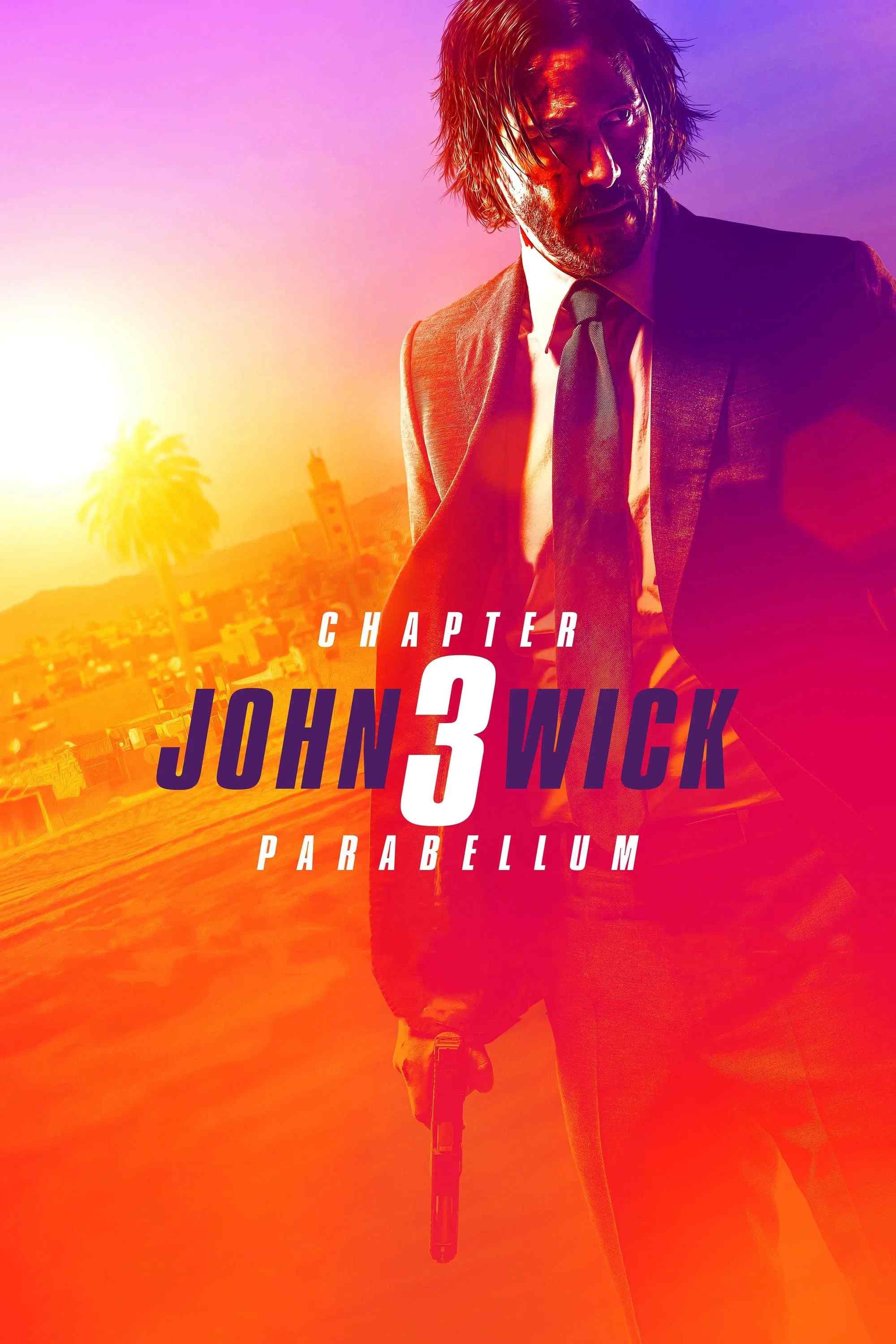 Poster chính thức của phim Phim Hành Động, Phim Giật Gân "Sát Thủ John Wick 3: Chuẩn Bị Chiến Tranh" (John Wick: Chapter 3 - Parabellum - 2019), với sự tham gia của diễn viên Keanu Reeves và Halle Berry.