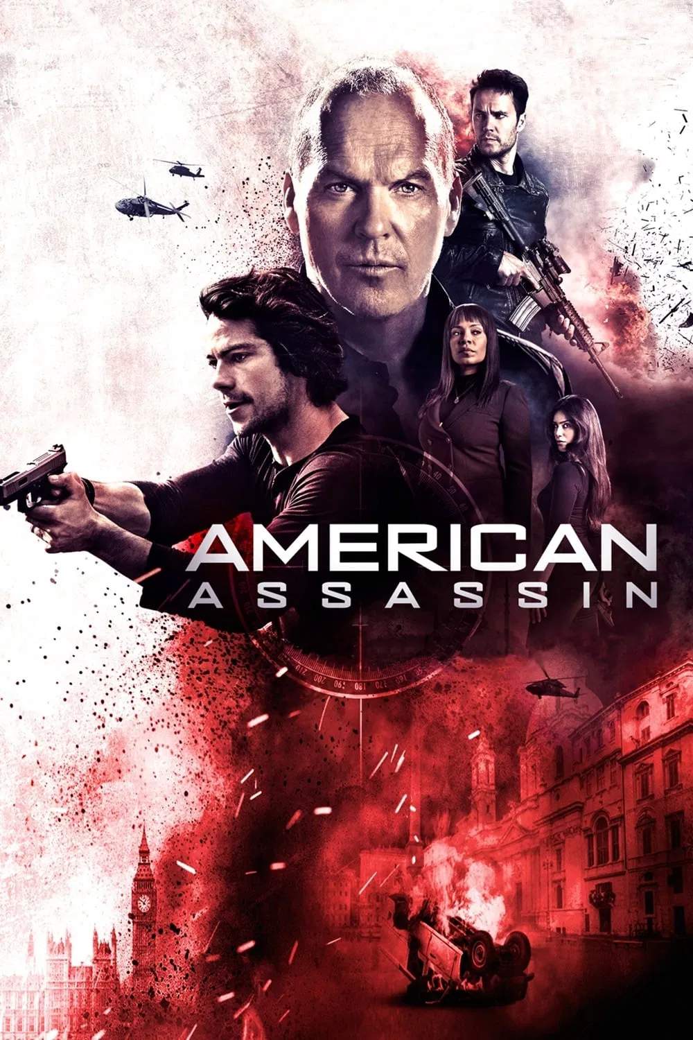Poster chính thức của phim Phim Hành Động, Phim Phiêu Lưu "Sát Thủ Kiểu Mỹ" (American Assassin - 2017), với sự tham gia của diễn viên Dylan O'Brien và Michael Keaton.