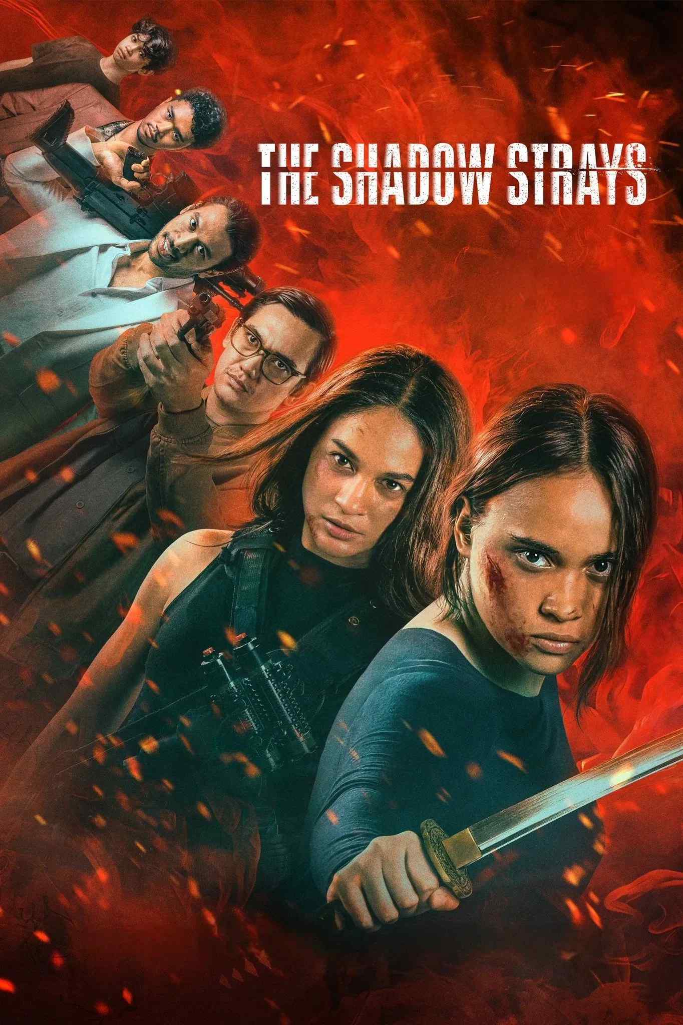 Poster chính thức của phim Phim Hành Động, Phim Hình Sự "Sát thủ mật danh 13" (The Shadow Strays - 2024), với sự tham gia của diễn viên Aurora Ribero và Hana Malasan.