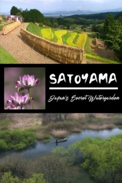 Poster chính thức của phim Phim Tài Liệu "SATOYAMA: Khu Vườn Thủy Sinh Tuyệt Vời" (Satoyama II: Japan's Secret Watergarden - 2004), với sự tham gia của diễn viên David Attenborough.