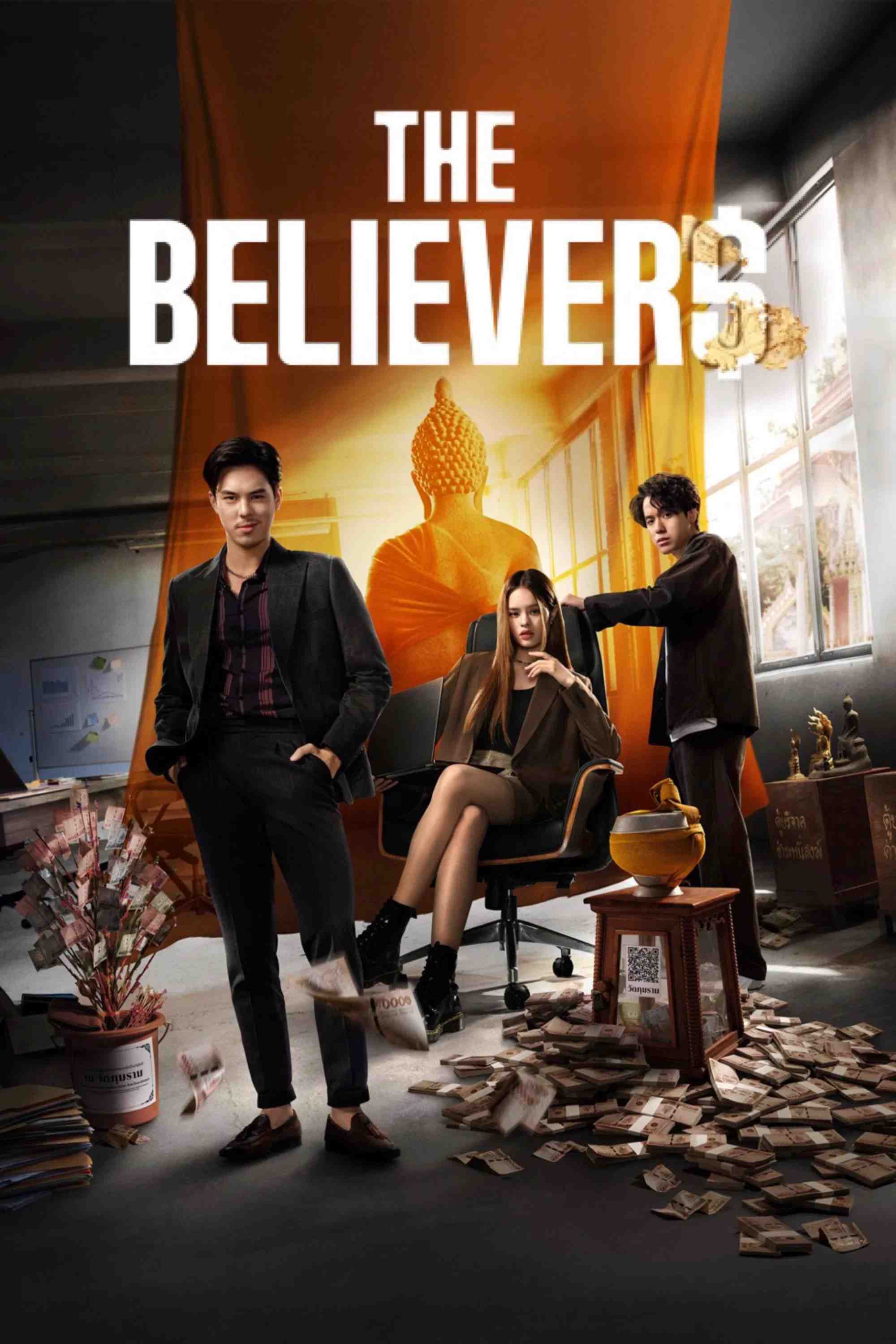 Poster chính thức của phim Phim Tâm Lý, Phim Hình Sự "Satu Tín Đồ (Phần 2)" (The Believers - 2024), với sự tham gia của diễn viên Teeradon Supapunpinyo và Achiraya Nitibhon.