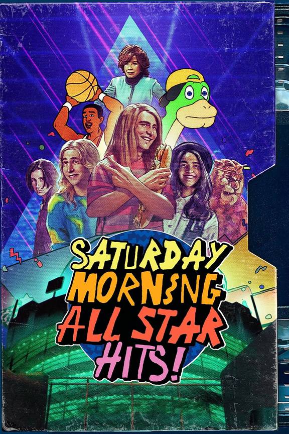 Poster chính thức của phim Phim Hài, Phim Hoạt Hình "Saturday Morning All Star Hits!" (Saturday Morning All Star Hits! - 2021), với sự tham gia của diễn viên Kyle Mooney và Beck Bennett.