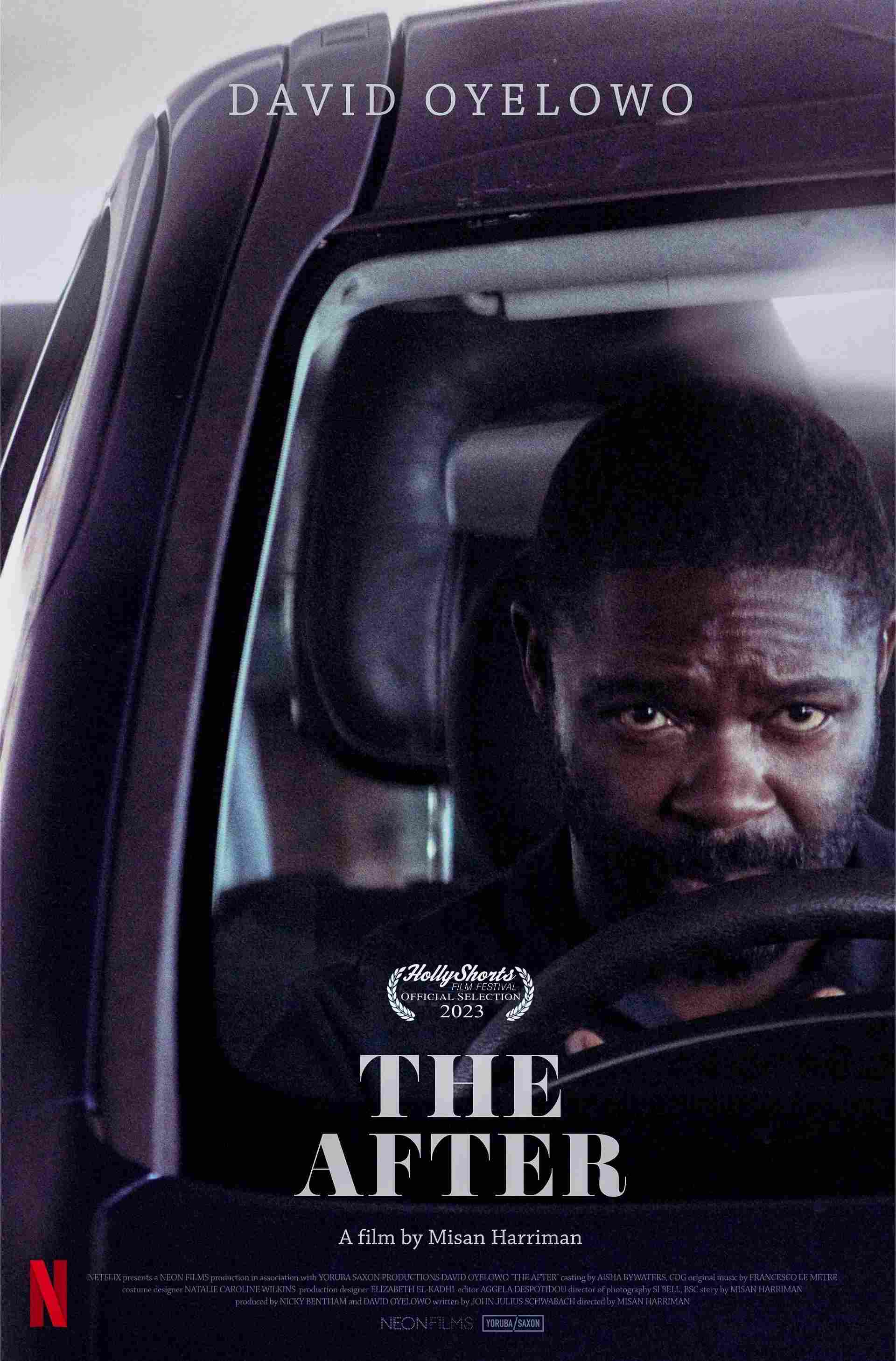 Poster chính thức của phim Phim Tâm Lý "Sau Đó" (The After - 2024), với sự tham gia của diễn viên David Oyelowo và Jessica Kate Plummer.