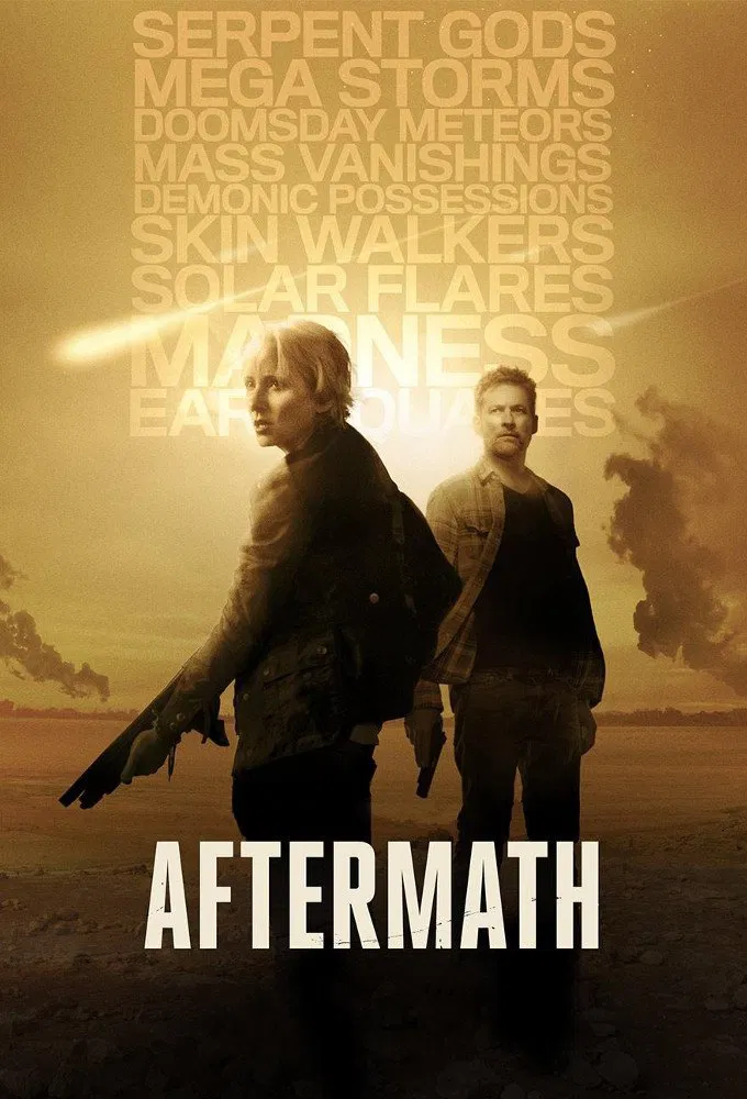 Poster chính thức của phim Phim Viễn Tưởng & Giả Tưởng "Sau Thảm Họa" (Aftermath - 2016), với sự tham gia của diễn viên Anne Heche và James Tupper.