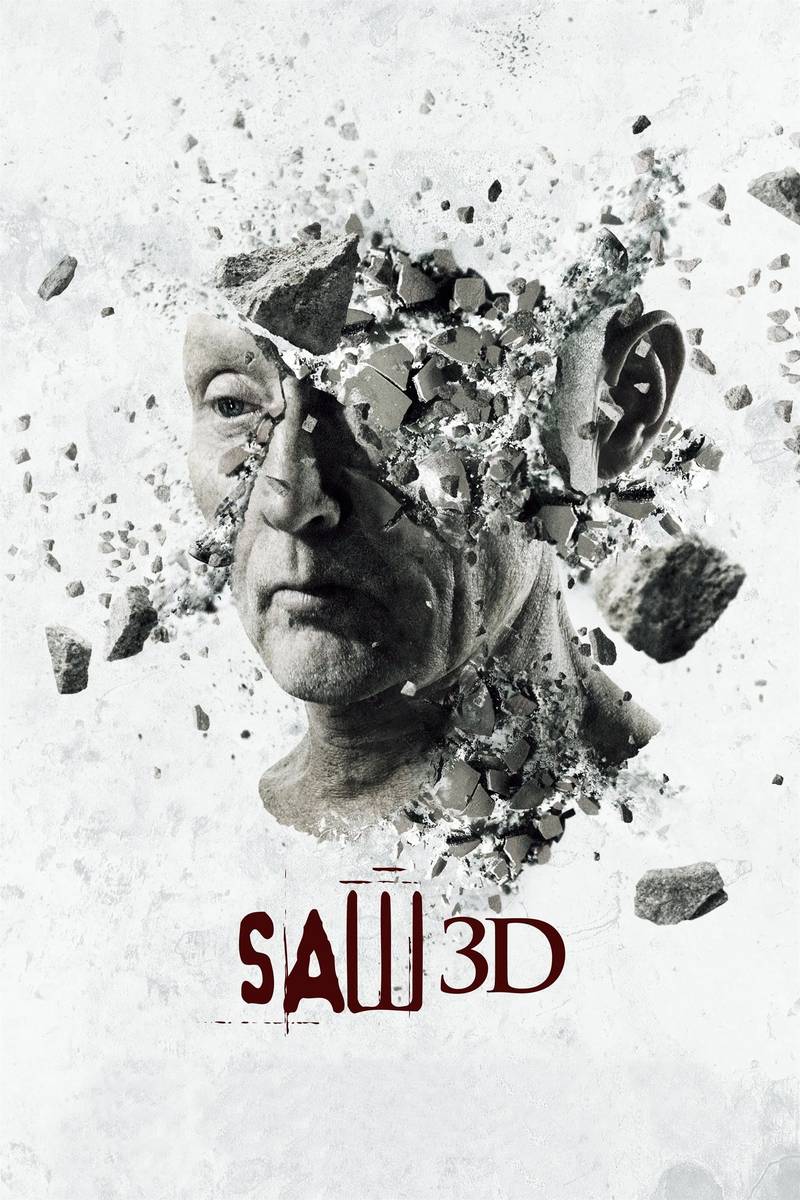 Poster chính thức của phim Phim Kinh Dị, Phim Hình Sự "Saw: The Final Chapter" (Saw 3D - 2010), với sự tham gia của diễn viên Tobin Bell và Costas Mandylor.