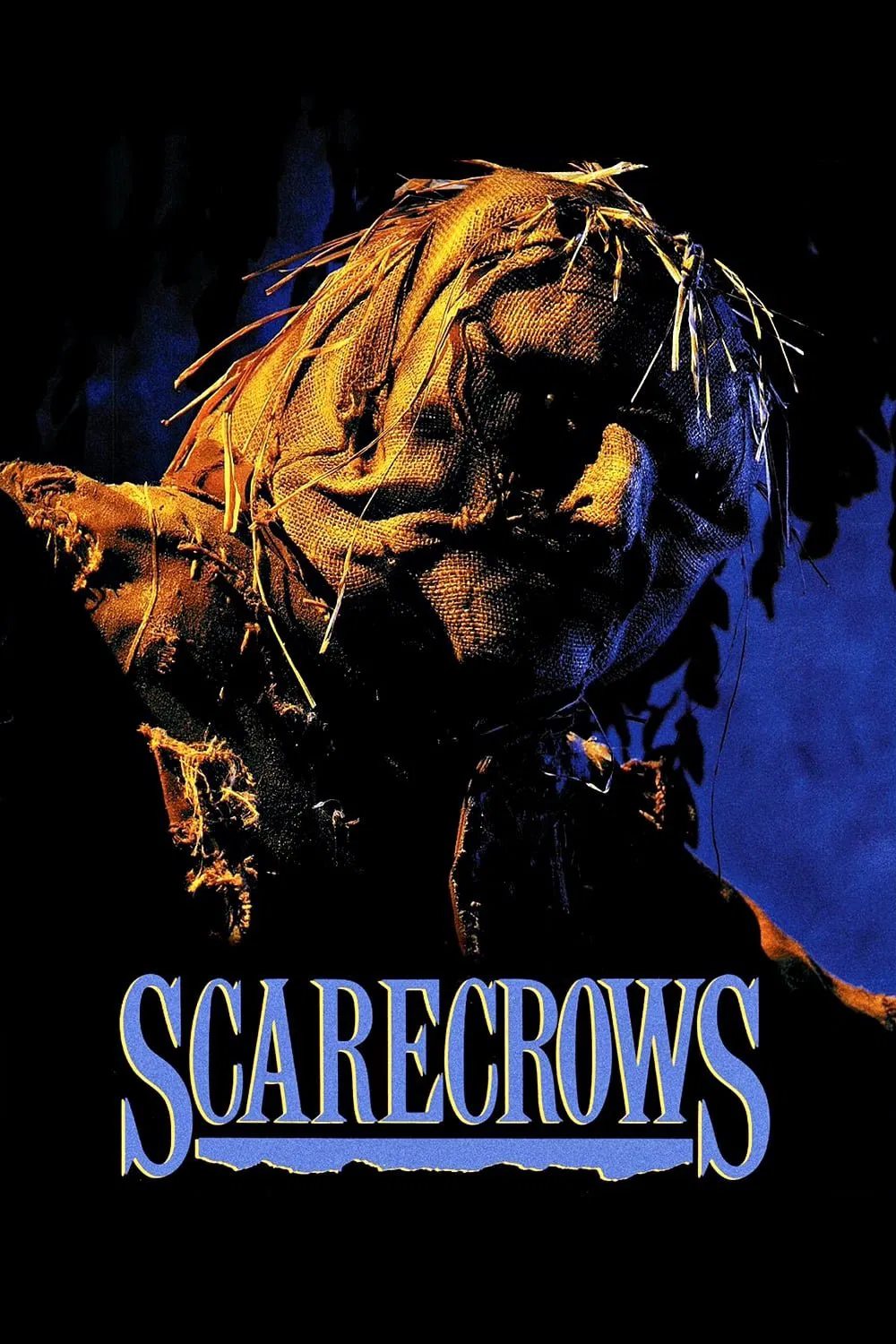 Poster chính thức của phim Phim Kinh Dị "Scarecrows" (Scarecrows - 1988), với sự tham gia của diễn viên Michael David Simms và David James Campbell.