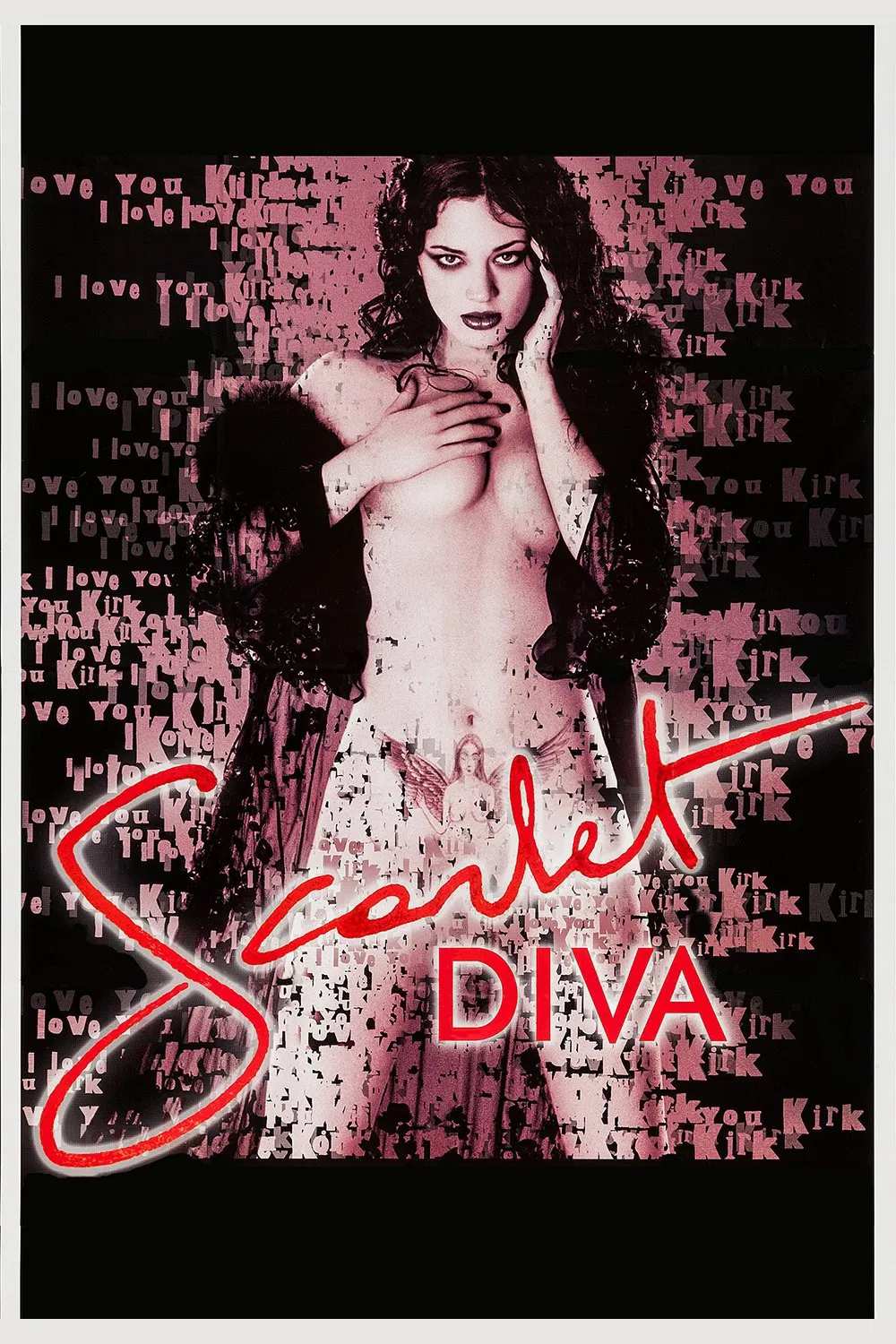 Poster chính thức của phim Phim Tâm Lý "Scarlet Diva" (Scarlet Diva - 2000), với sự tham gia của diễn viên Asia Argento và Jean Shepard.