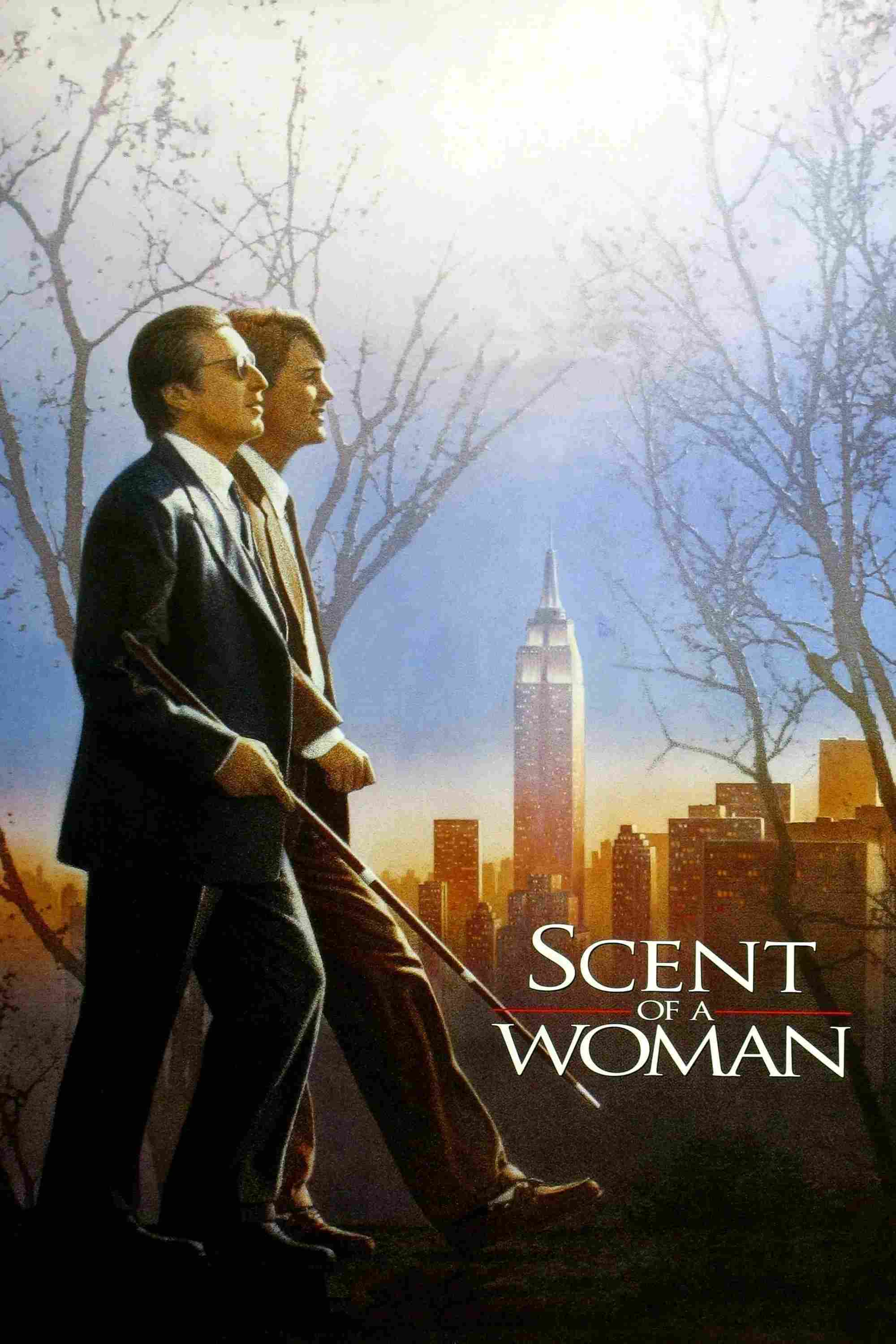 Poster chính thức của phim Phim Tâm Lý "Scent of a Woman" (Scent of a Woman - 1992), với sự tham gia của diễn viên Al Pacino và Chris O'Donnell.