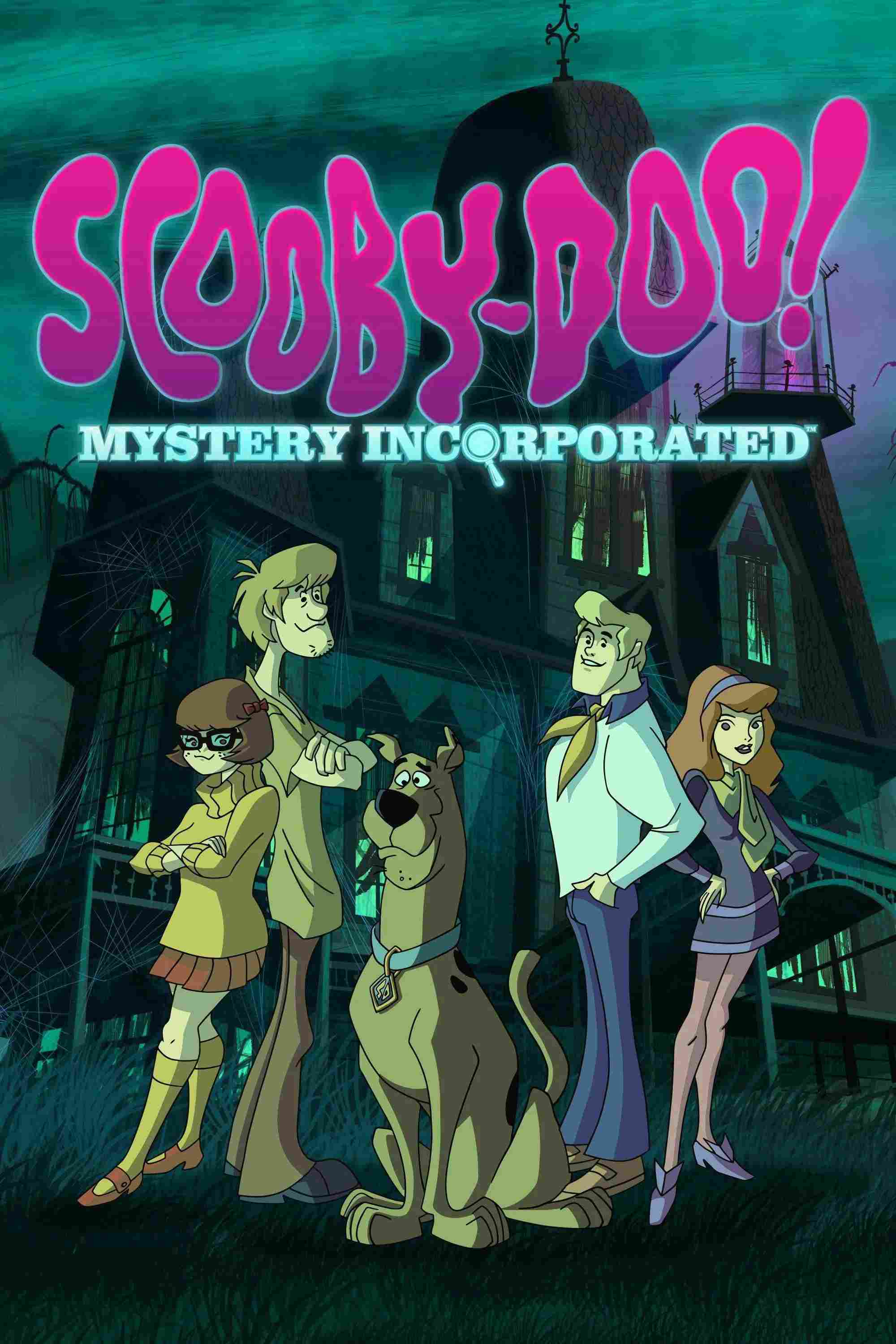 Poster chính thức của phim Phim Hoạt Hình, Phim Bí Ẩn "Scooby-Doo! Mystery Incorporated (Phần 2)" (Scooby-Doo! Mystery Incorporated - 2010), với sự tham gia của diễn viên Frank Welker và Grey DeLisle.