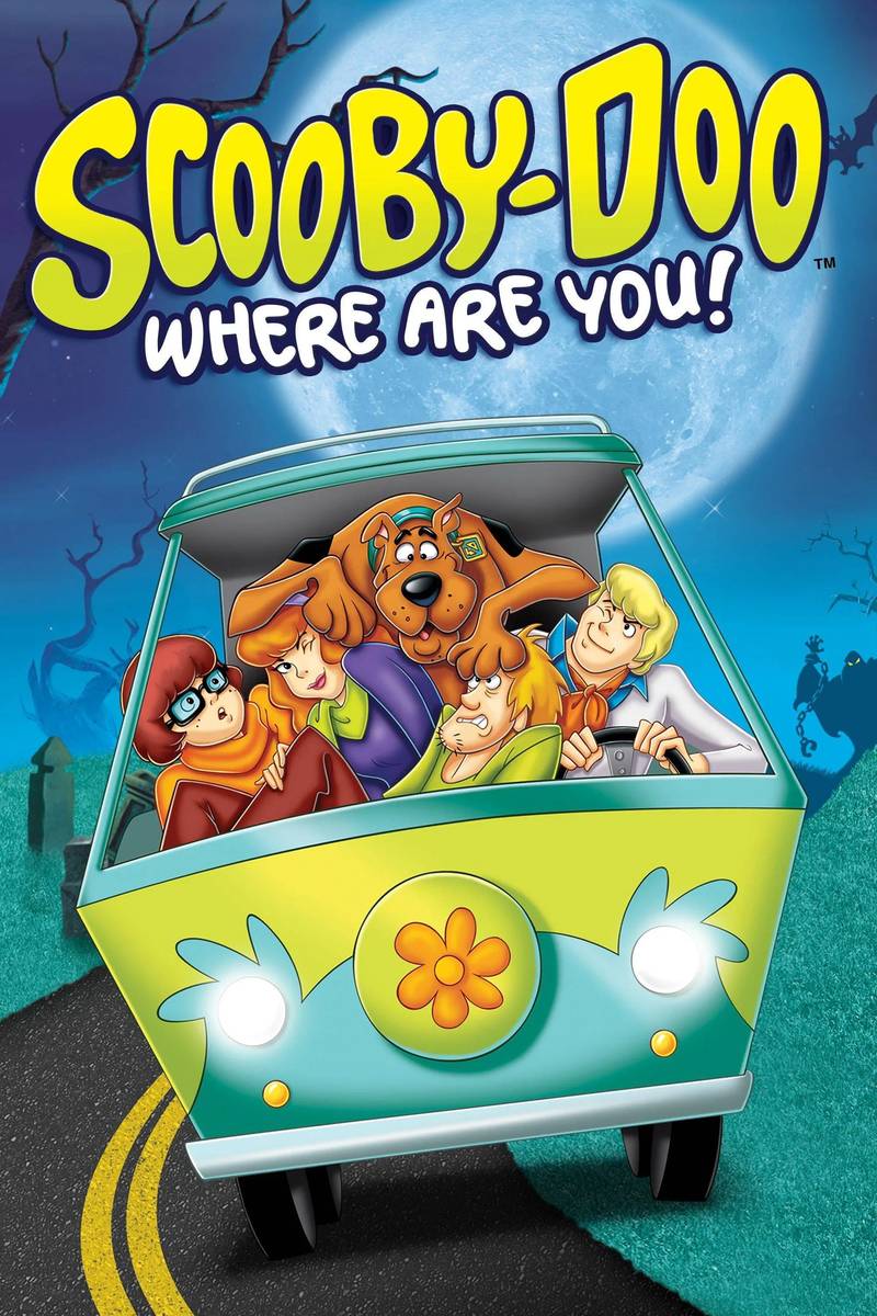 Poster chính thức của phim Phim Hoạt Hình, Phim Bí Ẩn "Scooby-Doo, Where Are You! (Phần 2)" (Scooby-Doo, Where Are You! - 1969), với sự tham gia của diễn viên Casey Kasem và Don Messick.