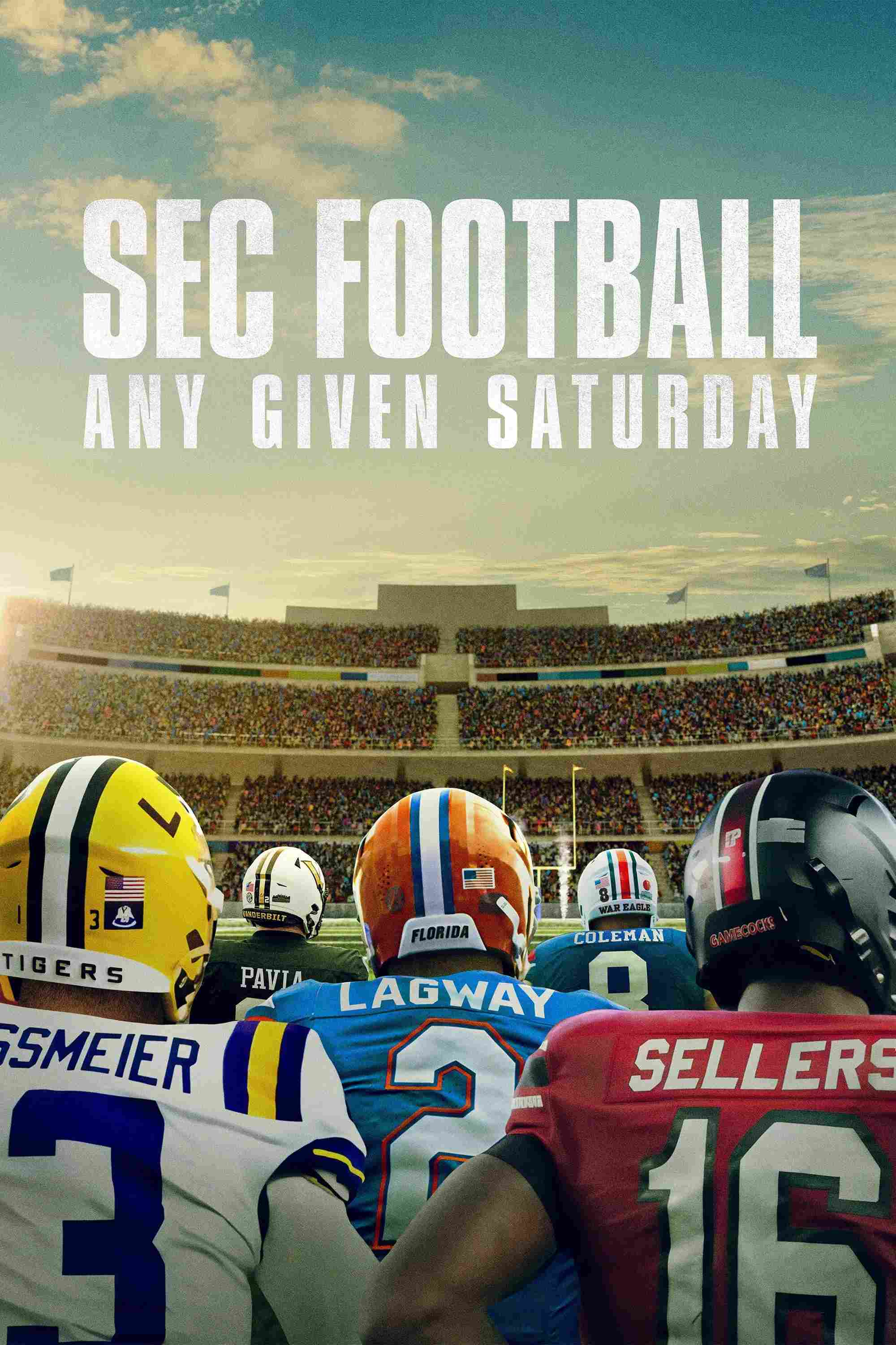 Poster chính thức của phim Phim Tài Liệu "SEC Football: Any Given Saturday" (SEC Football: Any Given Saturday - 2025).