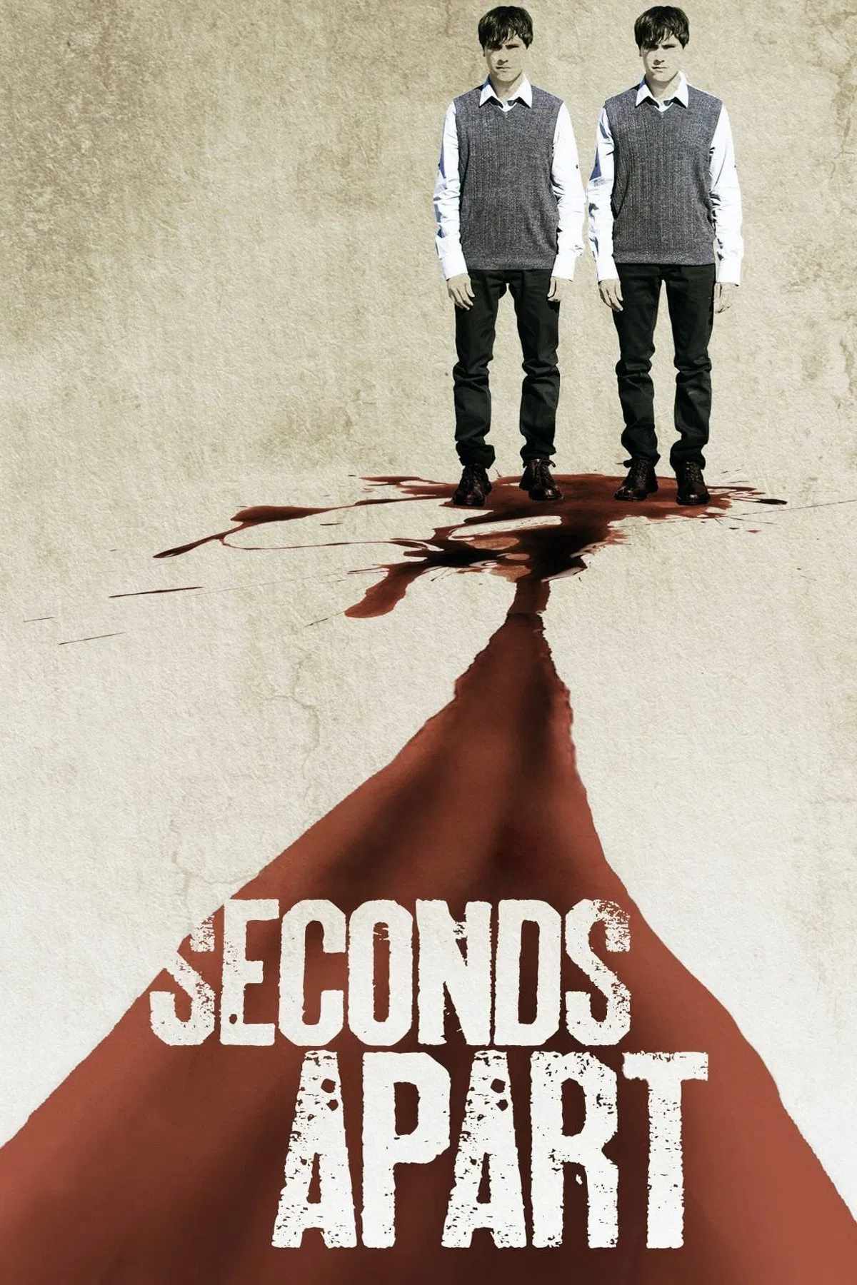Poster chính thức của phim Phim Kinh Dị, Phim Giật Gân "Seconds Apart" (Seconds Apart - 2011), với sự tham gia của diễn viên Orlando Jones và Edmund Entin.