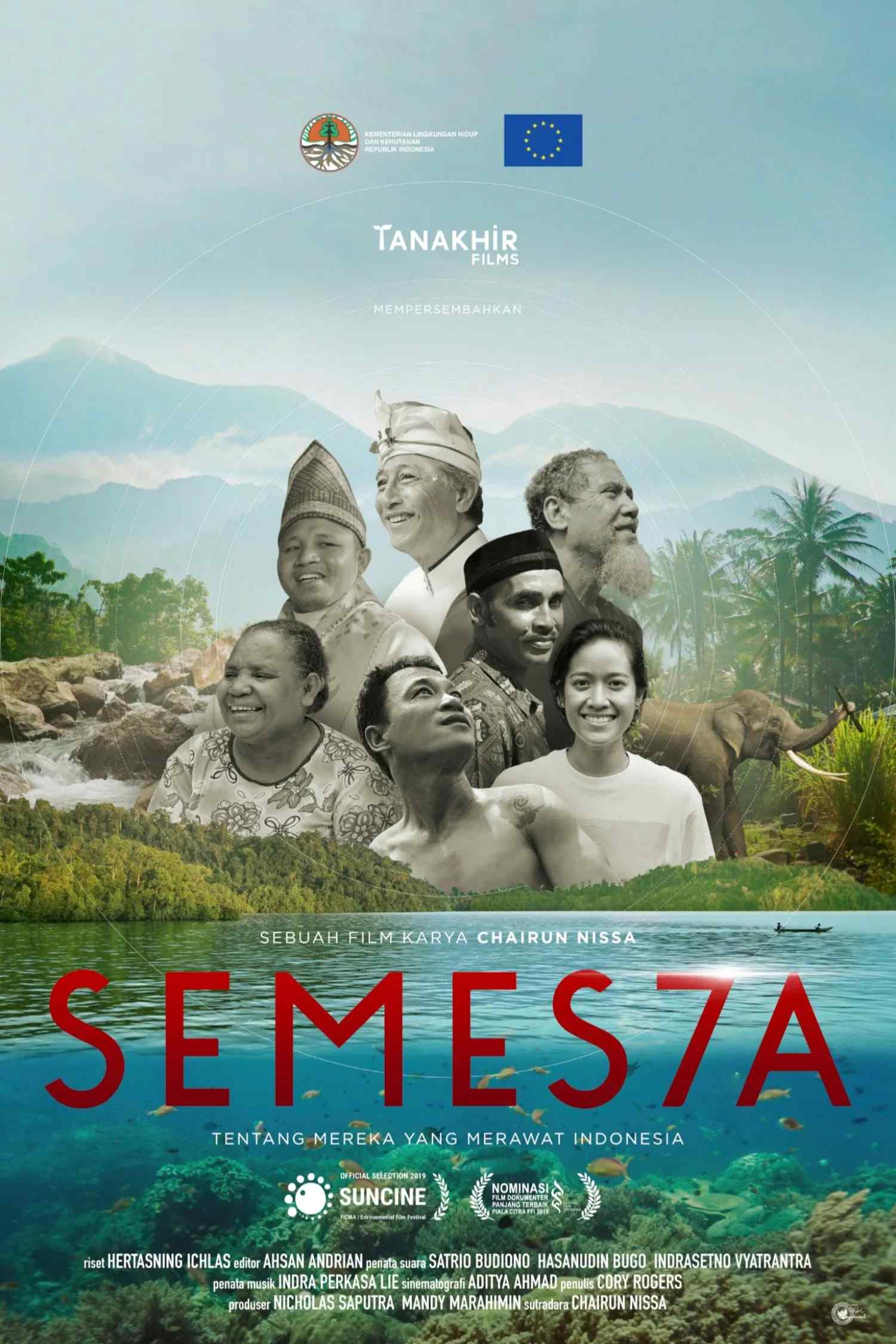 Poster chính thức của phim Phim Tài Liệu "Semesta: Đức tin xứ vạn đảo" (Islands of Faith - 2020).