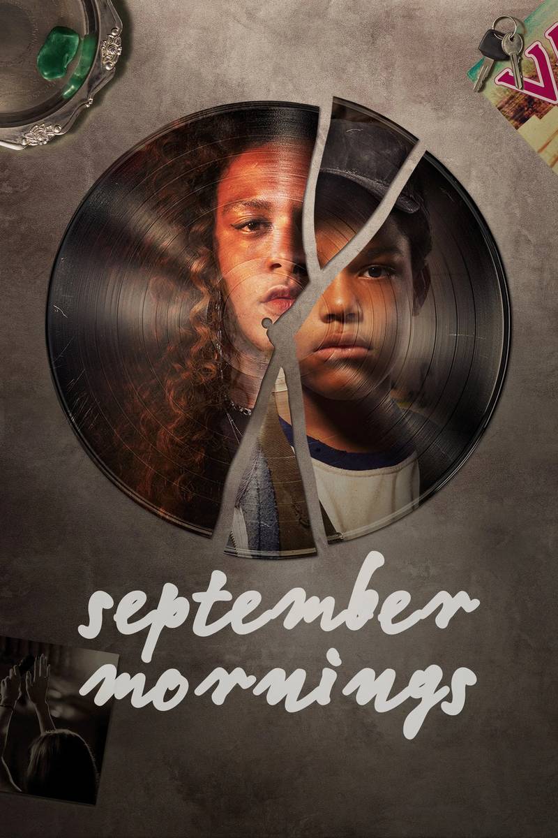 Poster chính thức của phim Phim Tâm Lý "September Mornings (Phần 2)" (September Mornings - 2021), với sự tham gia của diễn viên Liniker và Gustavo Coelho.