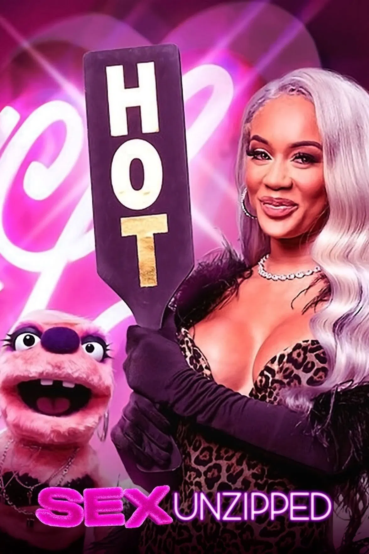Poster chính thức của phim Phim Hài "Sex: Kéo khóa" (Sex: Unzipped - 2021), với sự tham gia của diễn viên Saweetie và Joel Kim Booster.