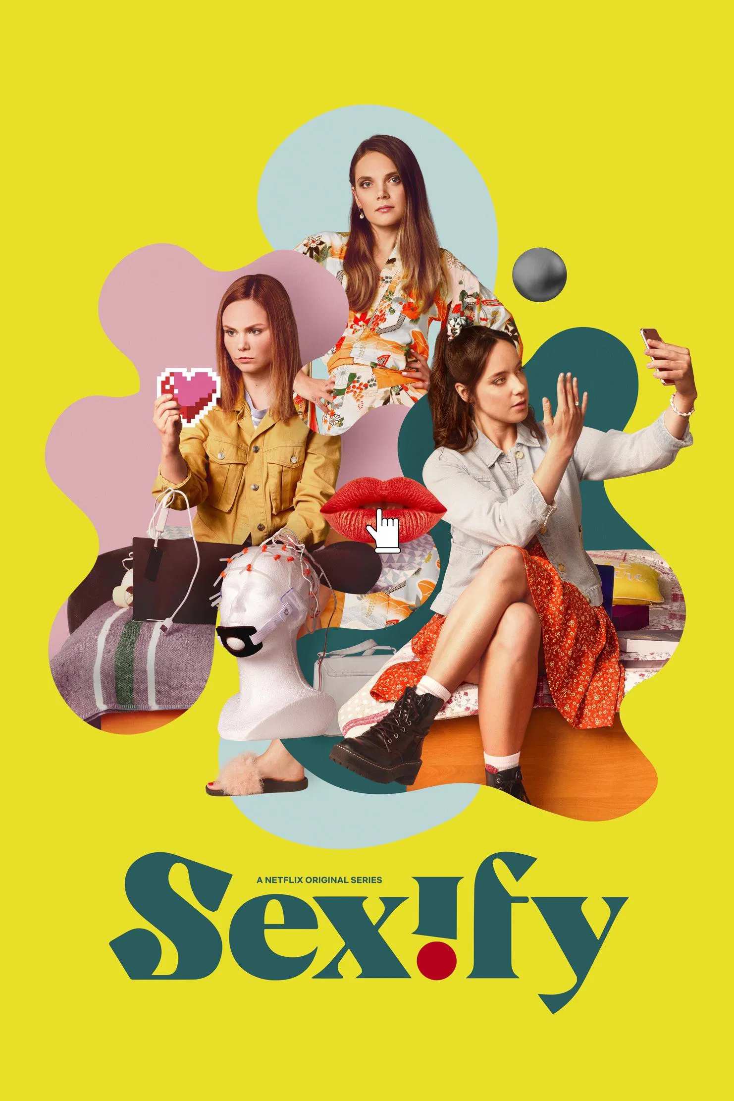Poster chính thức của phim Phim Tâm Lý, Phim Hài "Sexify" (Sexify - 2021), với sự tham gia của diễn viên Aleksandra Skraba và Sandra Drzymalska.