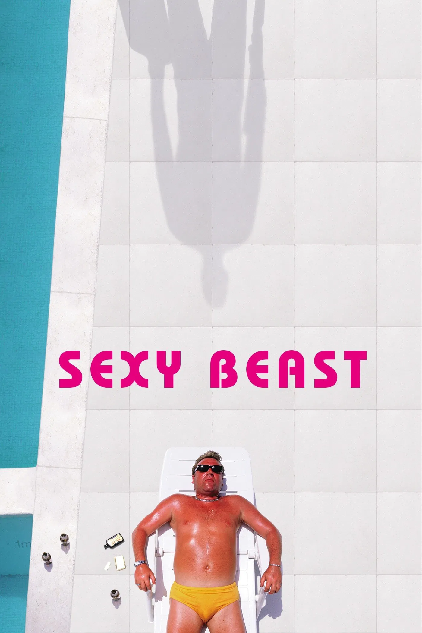 Poster chính thức của phim Phim Hình Sự, Phim Giật Gân "Sexy Beast" (Sexy Beast - 2001), với sự tham gia của diễn viên Ray Winstone và Ben Kingsley.