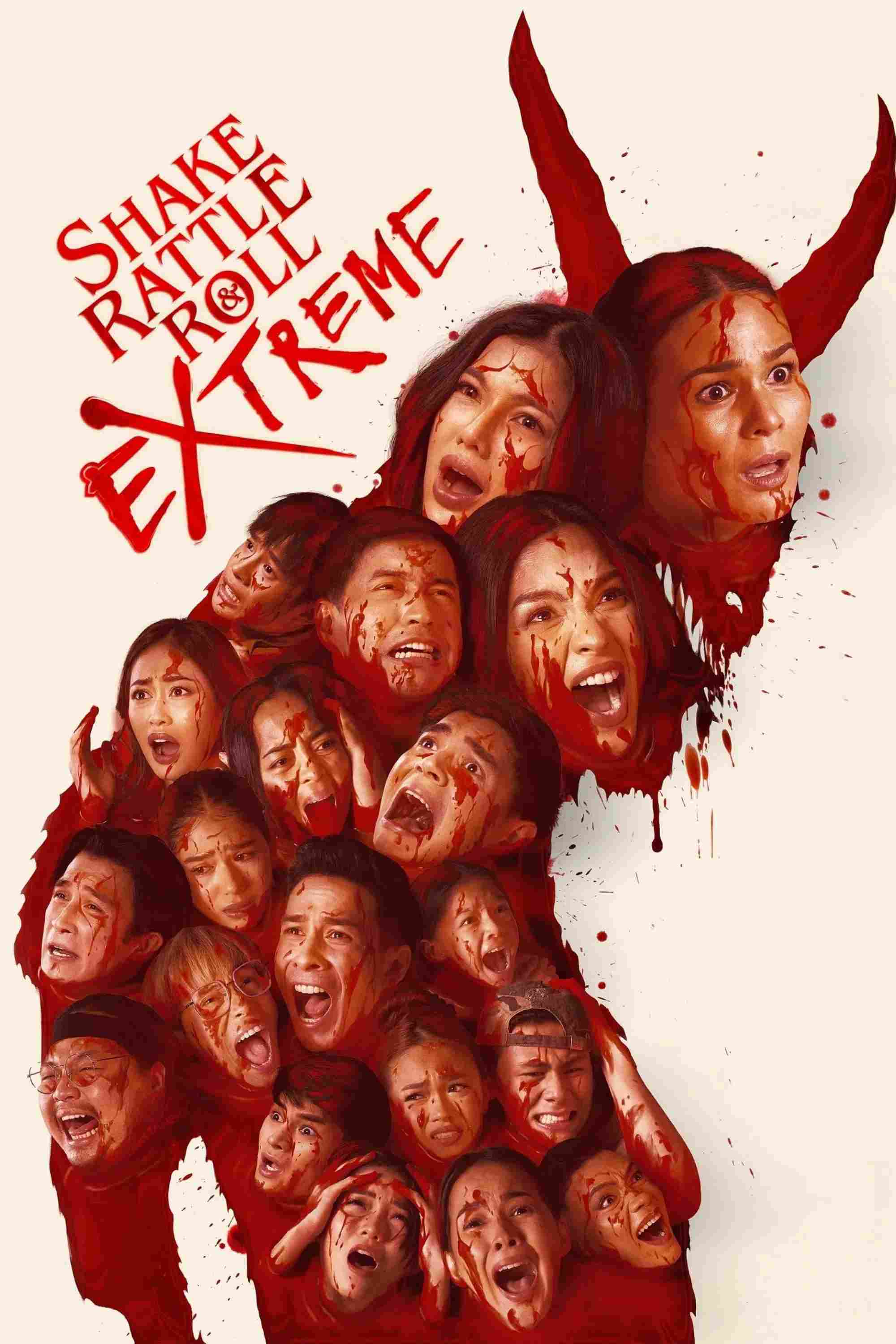 Poster chính thức của phim Phim Kinh Dị "Shake, Rattle & Roll Extreme" (Shake, Rattle & Roll Extreme - 2023), với sự tham gia của diễn viên Iza Calzado và Jane De Leon.
