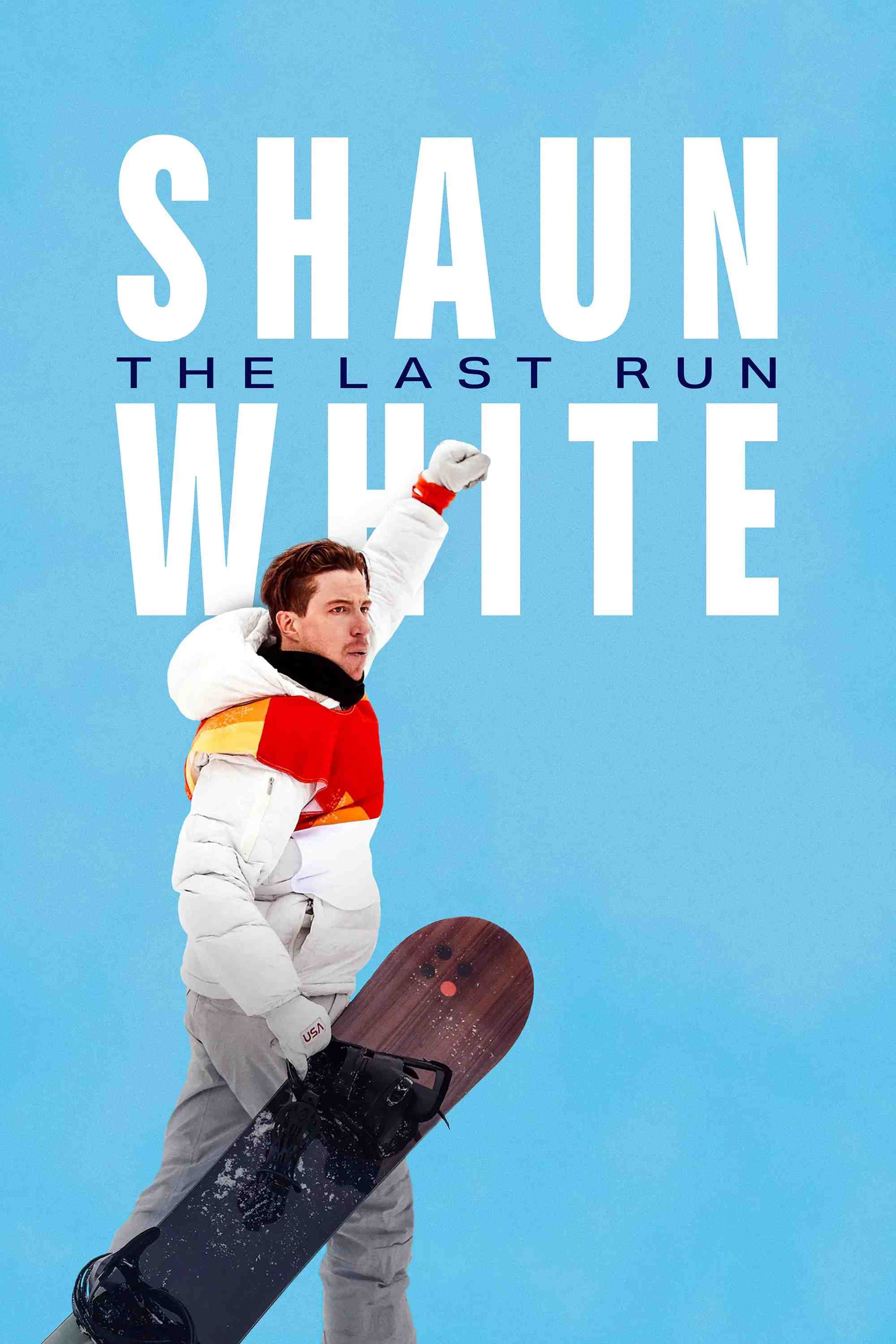 Poster chính thức của phim Phim Tài Liệu "Shaun White: Lượt Thi Cuối Cùng" (Shaun White: The Last Run - 2023), với sự tham gia của diễn viên Shaun White.