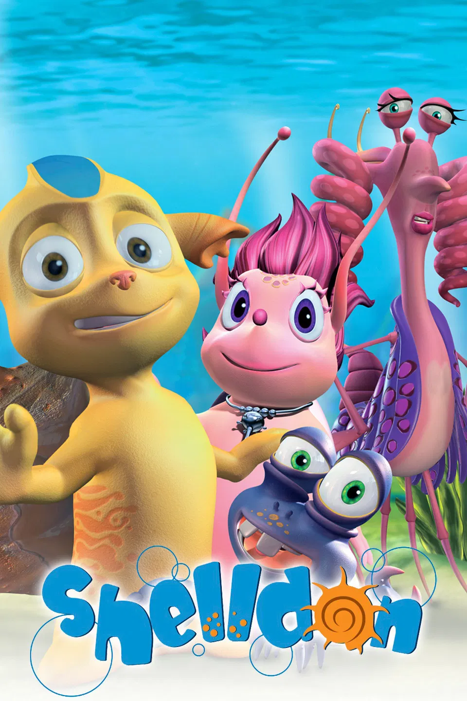 Poster chính thức của phim Phim Hoạt Hình, Phim Thiếu Nhi "Shelldon" (Shelldon - 2009), với sự tham gia của diễn viên Nika Futterman và Tom Kenny.