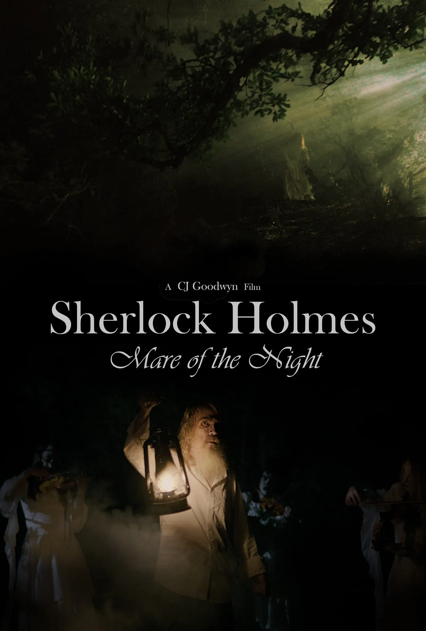 Poster chính thức của phim Phim Kinh Dị, Phim Bí Ẩn "Sherlock Holmes: Thám Tử Đêm" (Sherlock Holmes Mare of the Night - 2025), với sự tham gia của diễn viên Les Best và Mathieu Caviness.