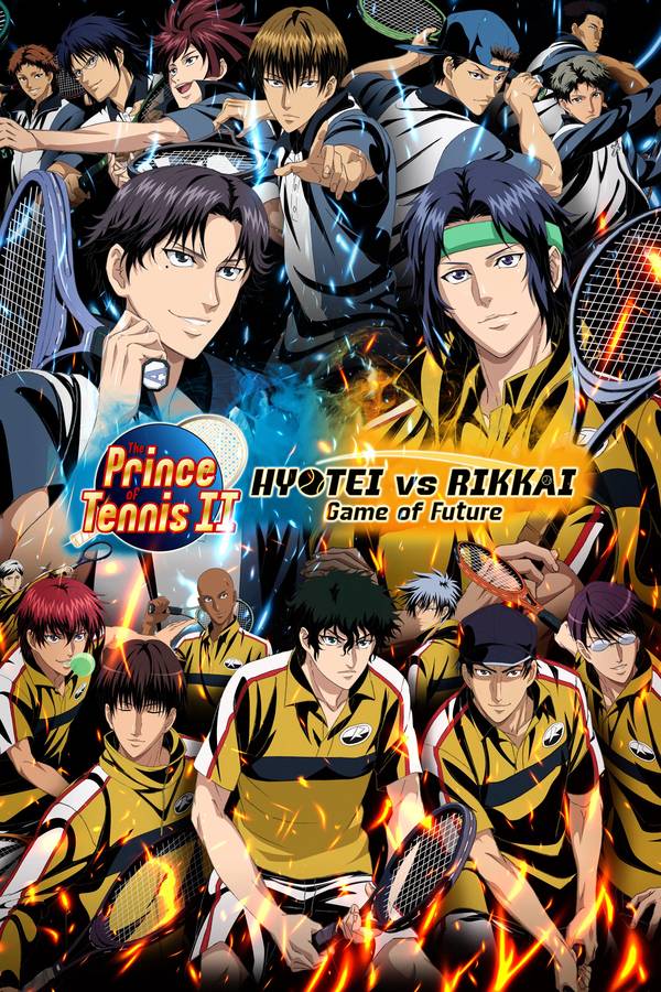 Poster chính thức của phim Phim Hoạt Hình "Shin Tennis no Ouji-sama: Hyoutei vs. Rikkai - Game of Future" (The Prince of Tennis II Hyotei vs. Rikkai Game of Future - 2021).