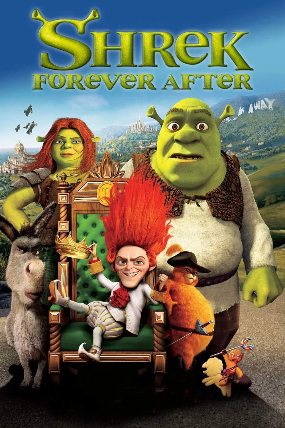 Poster chính thức của phim Phim Hài, Phim Phiêu Lưu "Shrek: Cuộc Phiêu Lưu Cuối Cùng" (Shrek Forever After - 2010), với sự tham gia của diễn viên Mike Myers và Eddie Murphy.