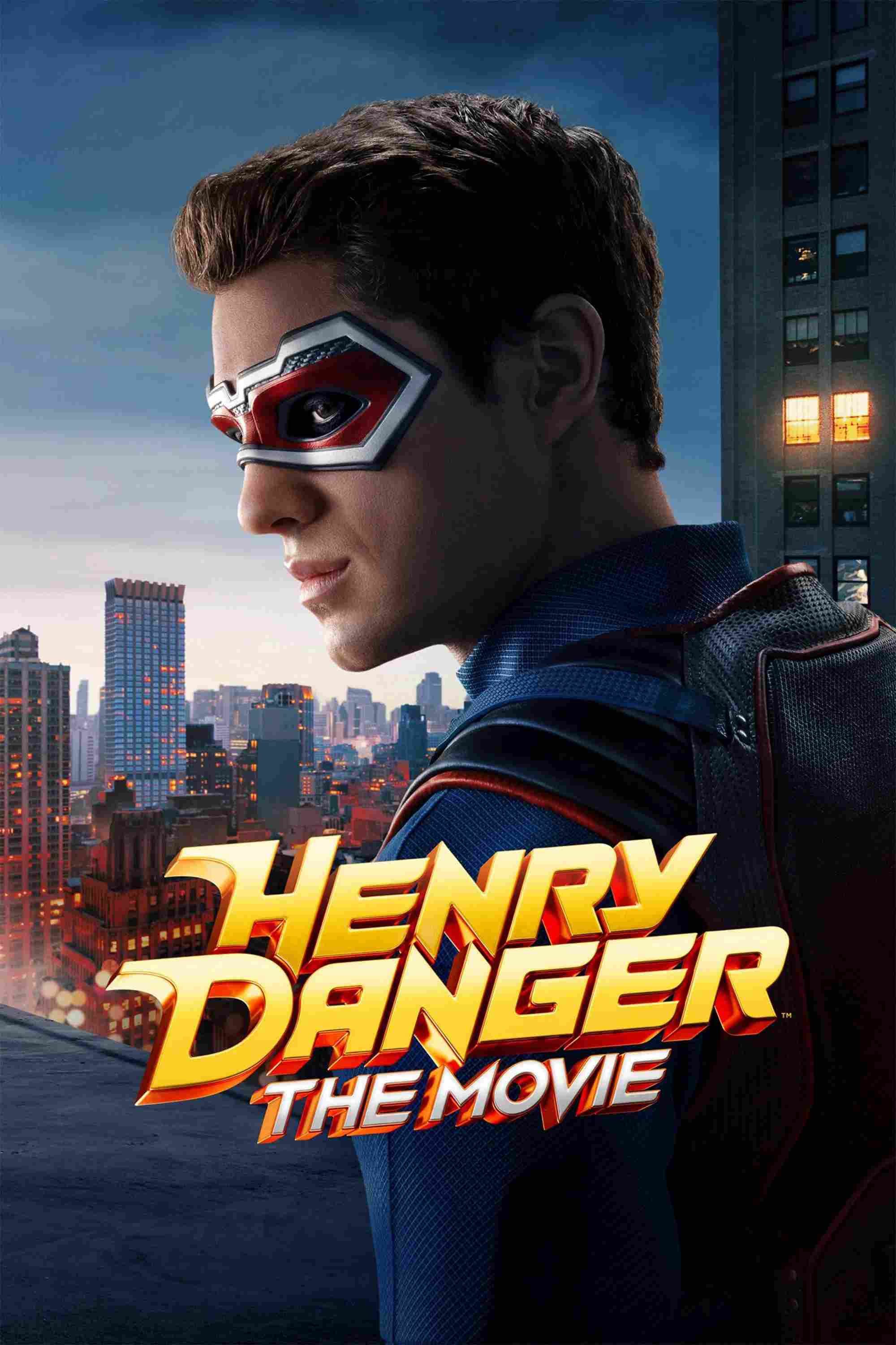 Poster chính thức của phim Phim Hành Động, Phim Hài "Siêu Anh Hùng Henry (Bản Điện Ảnh)" (Henry Danger: The Movie - 2025), với sự tham gia của diễn viên Jace Norman và Sean Ryan Fox.