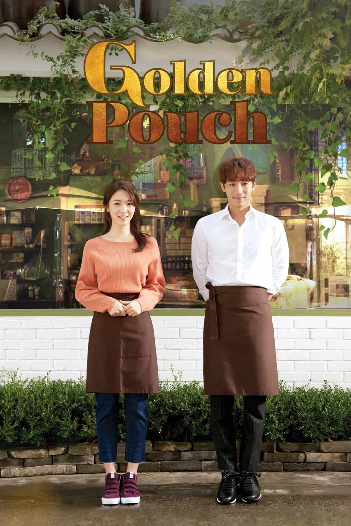 Poster chính thức của phim Phim Gia Đình, Phim Tâm Lý "Siêu Đầu Bếp" (Golden Pouch - 2016), với sự tham gia của diễn viên Jin Yi-han và Jung Woo-yeon.