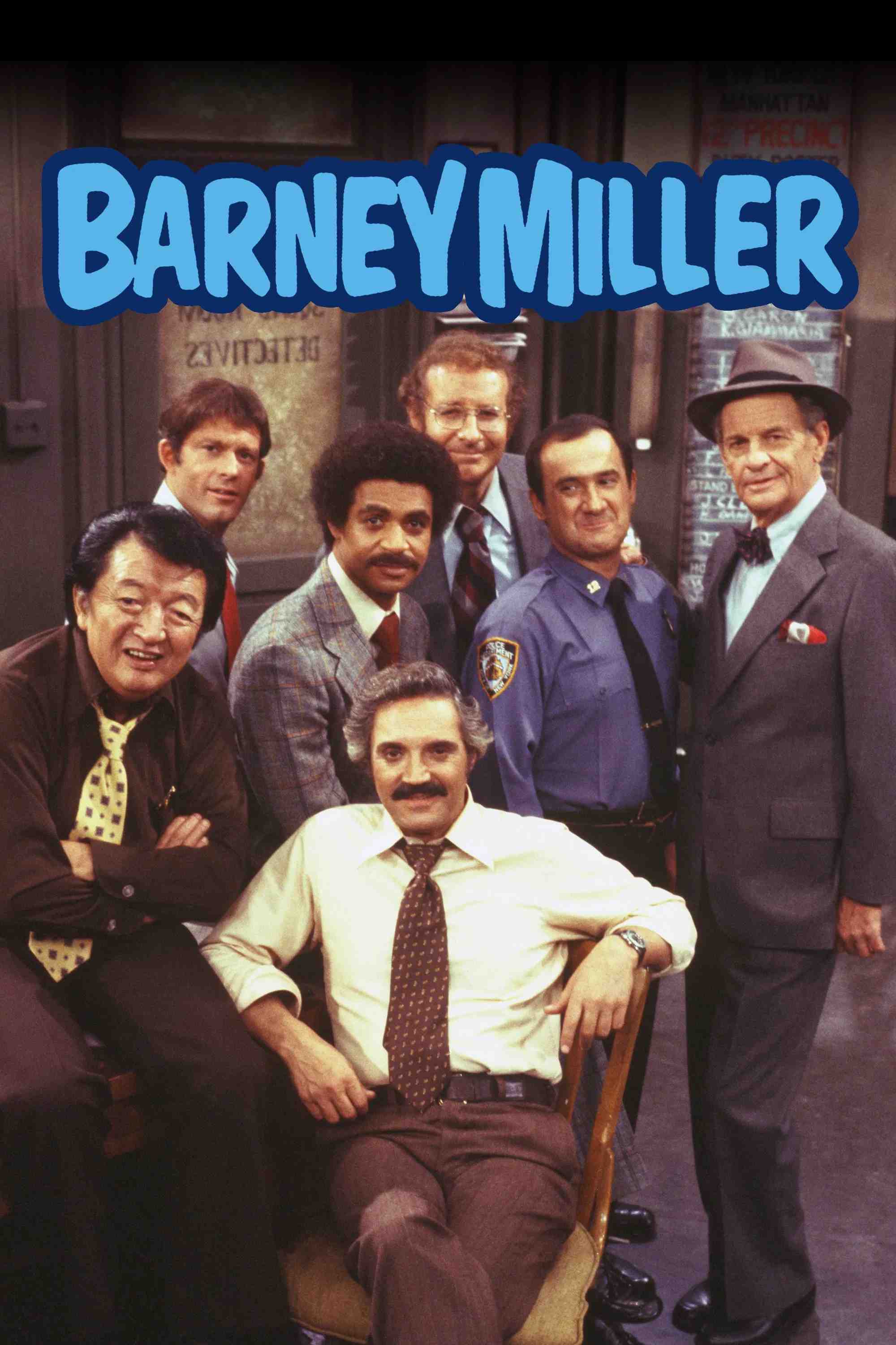Poster chính thức của phim Phim Hài "Siêu Giác Quan (Phần 2)" (Barney Miller - 1975), với sự tham gia của diễn viên Hal Linden và Max Gail.