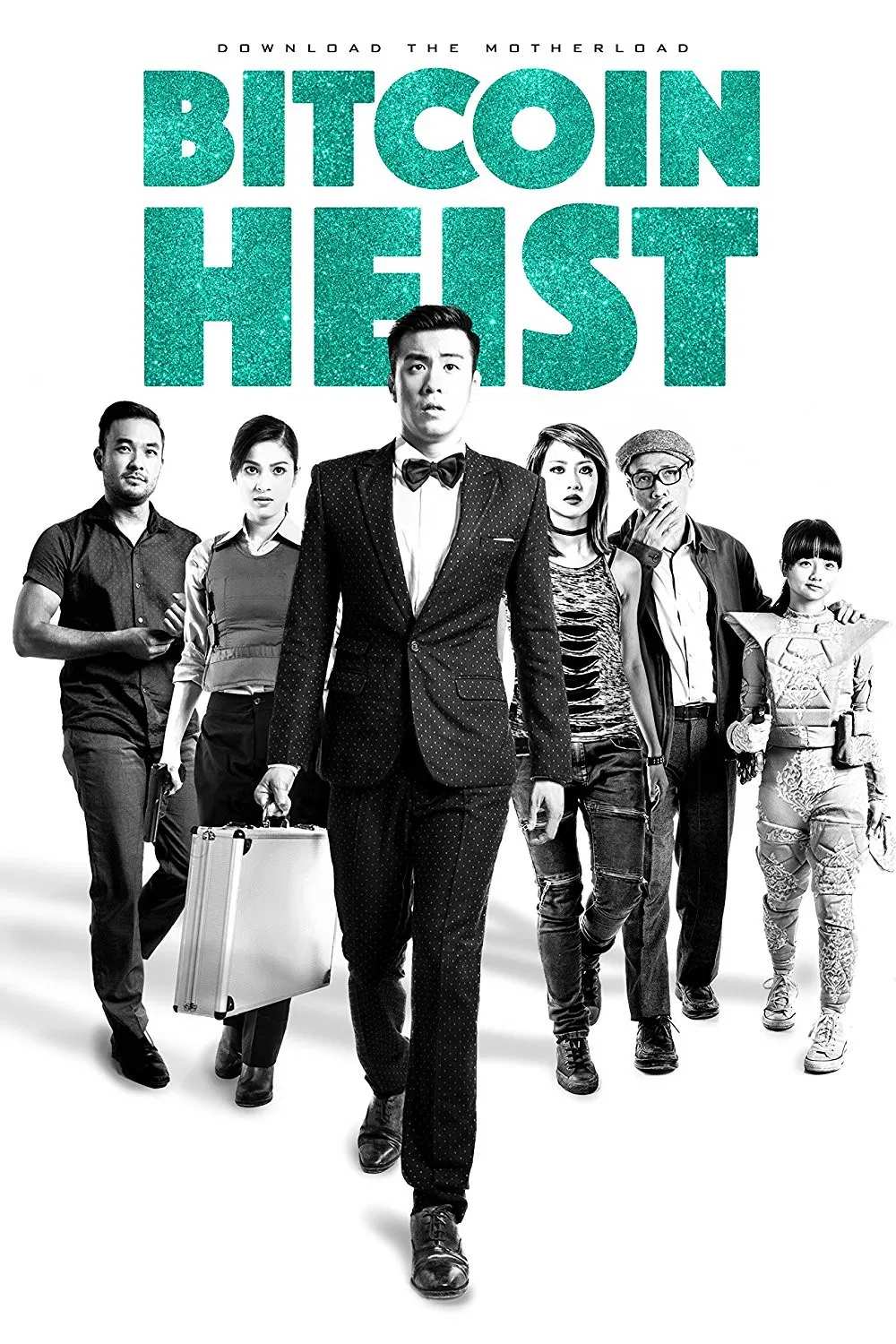 Poster chính thức của phim Phim Hành Động "Siêu trộm" (Bitcoin Heist - 2016), với sự tham gia của diễn viên Nhung Kate và Huyme.
