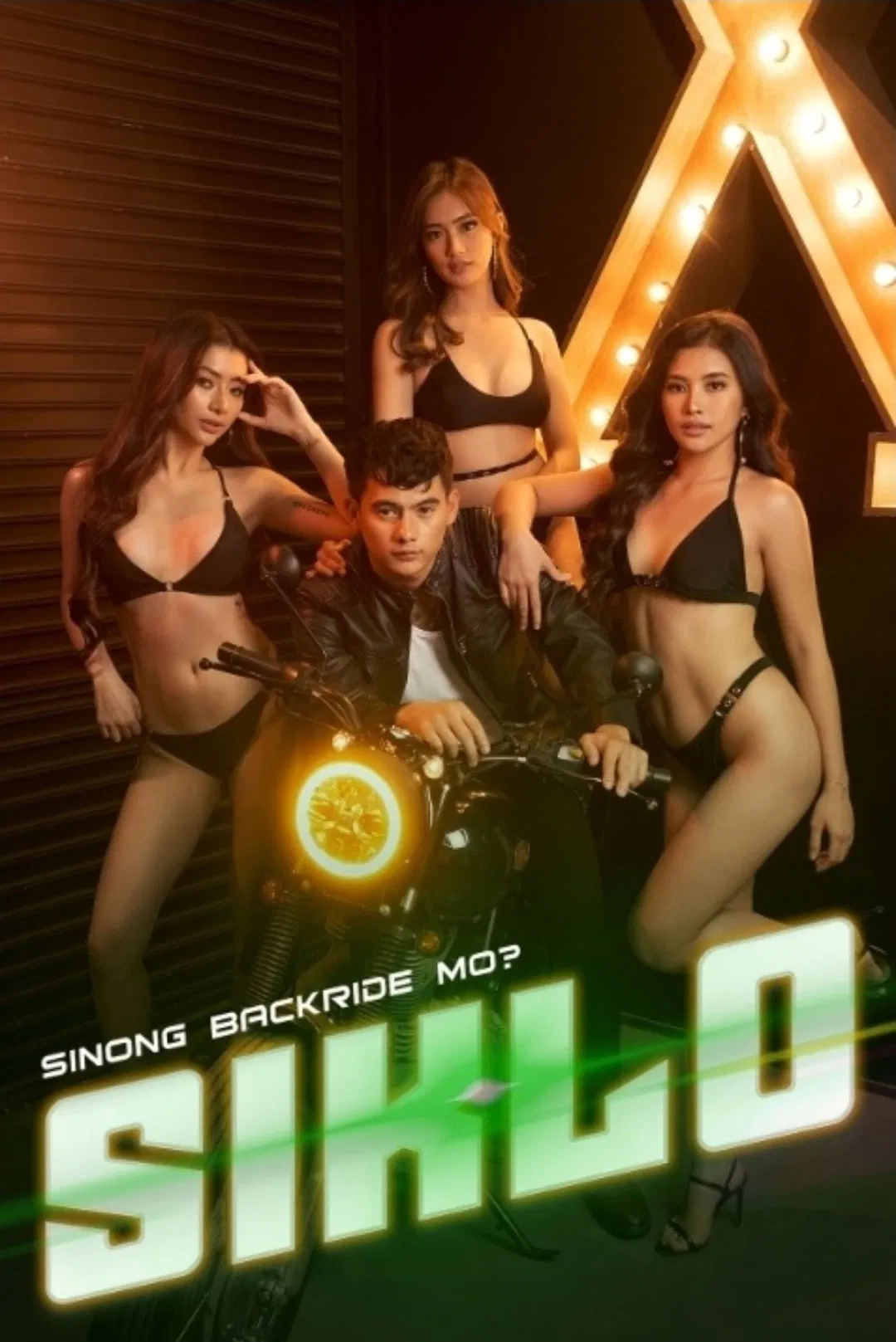 Poster chính thức của phim Phim Tâm Lý, Phim Giật Gân "Siklo" (Siklo - 2022), với sự tham gia của diễn viên Vince Rillon và Christine Bermas.