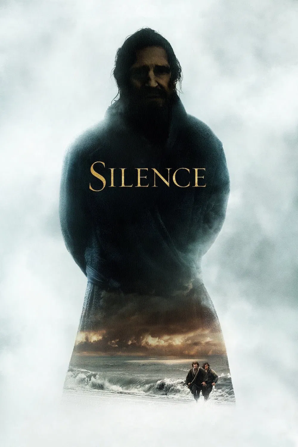 Poster chính thức của phim Phim Tâm Lý, Phim Lịch Sử "Silence" (Silence - 2016), với sự tham gia của diễn viên Andrew Garfield và Adam Driver.