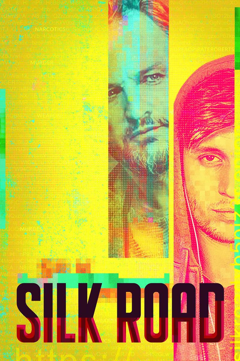 Poster chính thức của phim Phim Hình Sự, Phim Giật Gân "Silk Road" (Silk Road - 2021), với sự tham gia của diễn viên Jason Clarke và Nick Robinson.