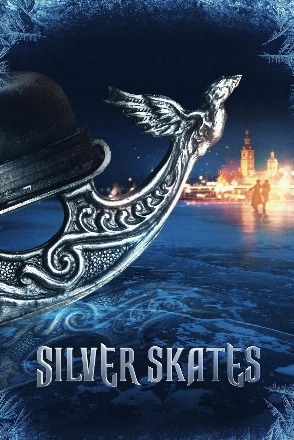 Poster chính thức của phim Phim Tình Cảm, Phim Phiêu Lưu "Silver Skates" (Silver Skates - 2020), với sự tham gia của diễn viên Fedor Fedotov và Sonia Priss.