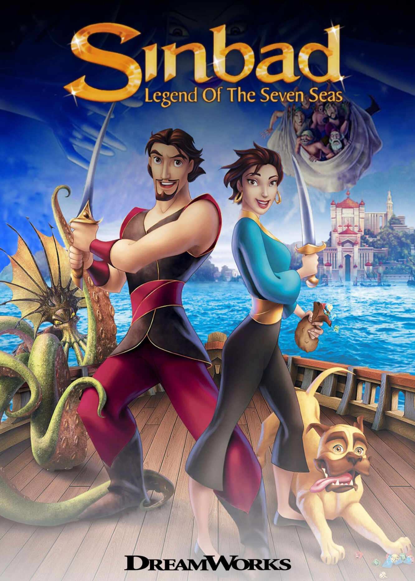 Poster phim Sinbad: Huyền Thoại 7 Đại Dương