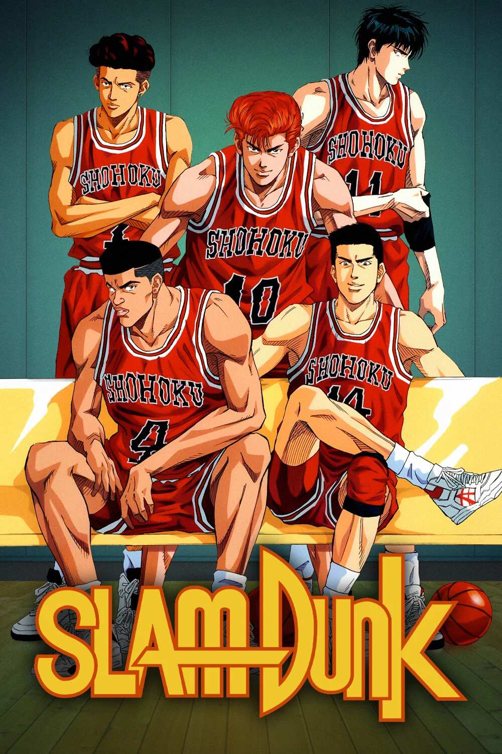 Poster chính thức của phim Phim Hoạt Hình, Phim Hài "Slam Dunk: National Domination! Sakuragi Hanamichi" (Slam Dunk - 1993), với sự tham gia của diễn viên Takeshi Kusao và Hikaru Midorikawa.