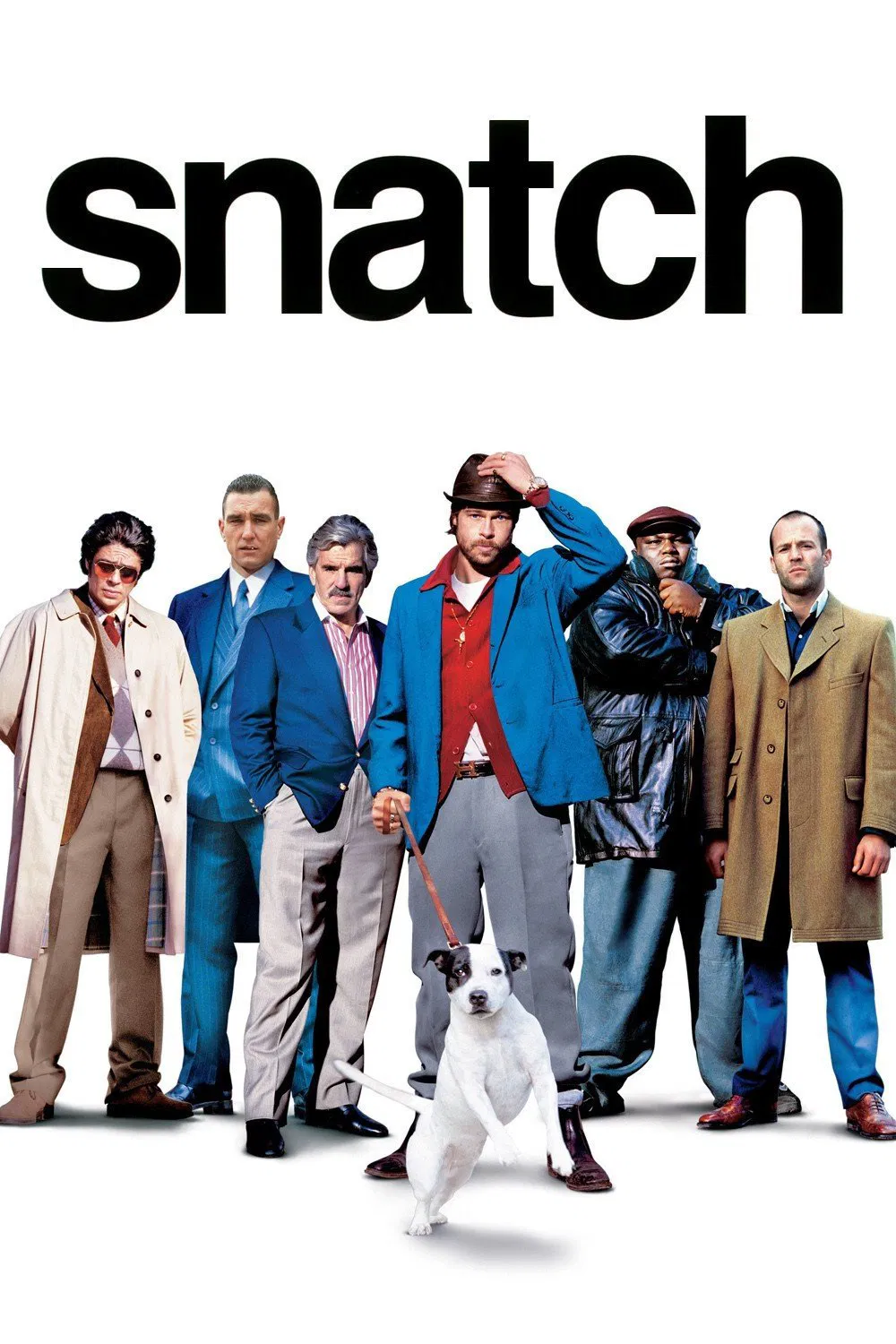 Poster chính thức của phim Phim Hình Sự, Phim Hài "Snatch" (Snatch - 2000), với sự tham gia của diễn viên Jason Statham và Alan Ford.