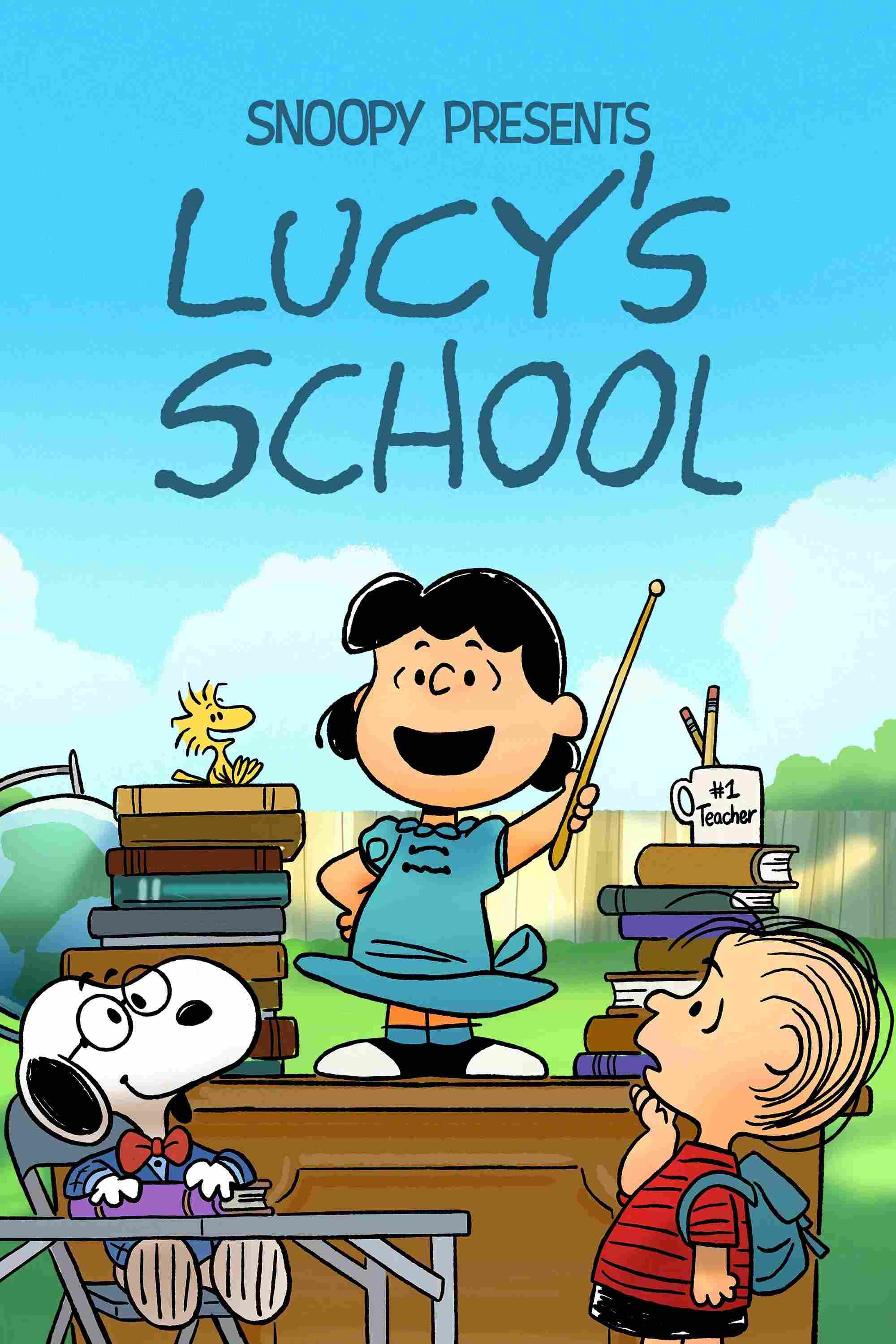 Poster chính thức của phim Phim Gia Đình, Phim Hoạt Hình "Snoopy Giới Thiệu: Ngôi Trường Của Lucy - Snoopy Presents: Lucy's School" (Snoopy Presents: Lucy's School - 2022), với sự tham gia của diễn viên Etienne Kellici và Isabella Leo.