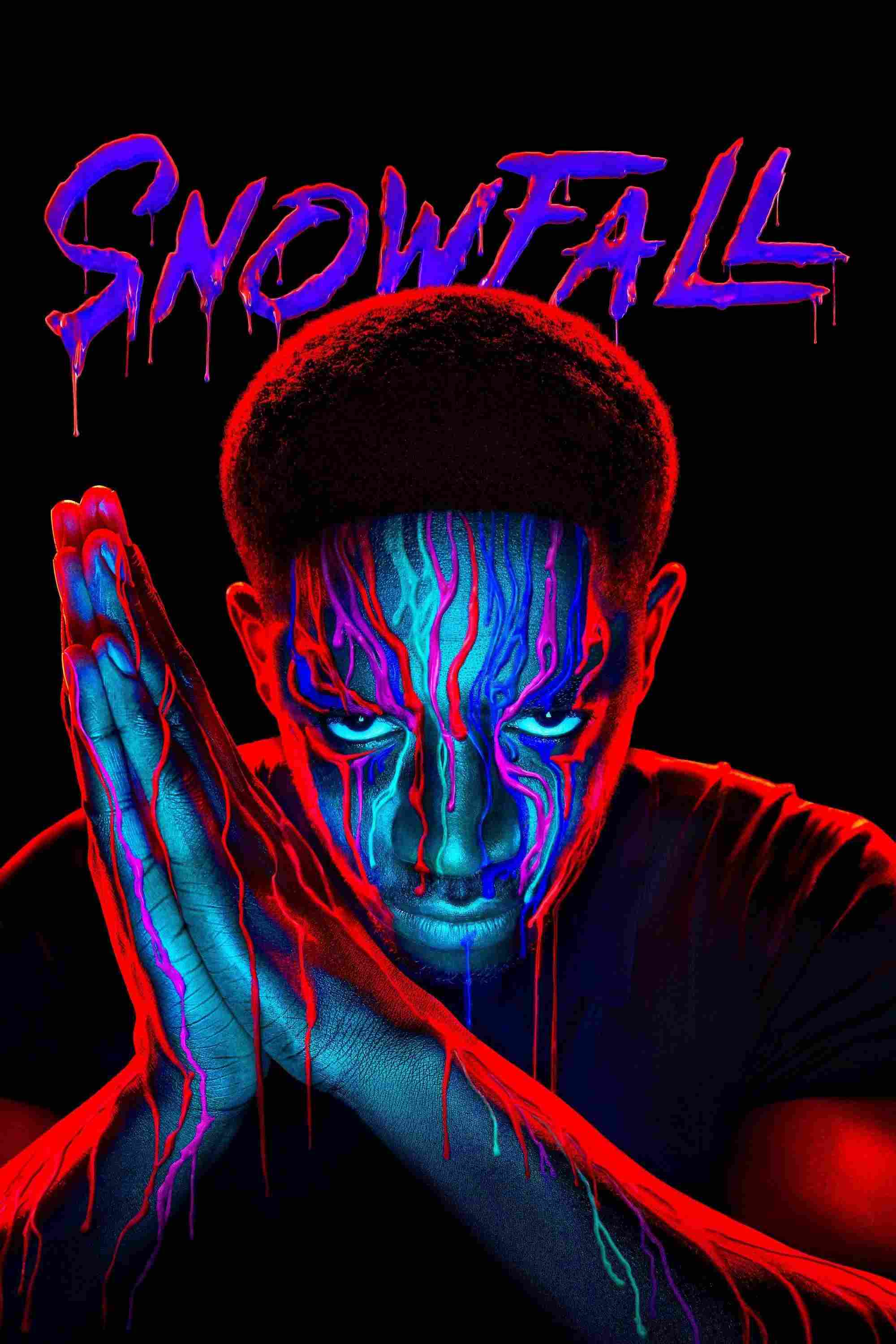 Poster chính thức của phim Phim Tâm Lý, Phim Hình Sự "Snowfall (Phần 1)" (Snowfall - 2017), với sự tham gia của diễn viên Damson Idris và Carter Hudson.