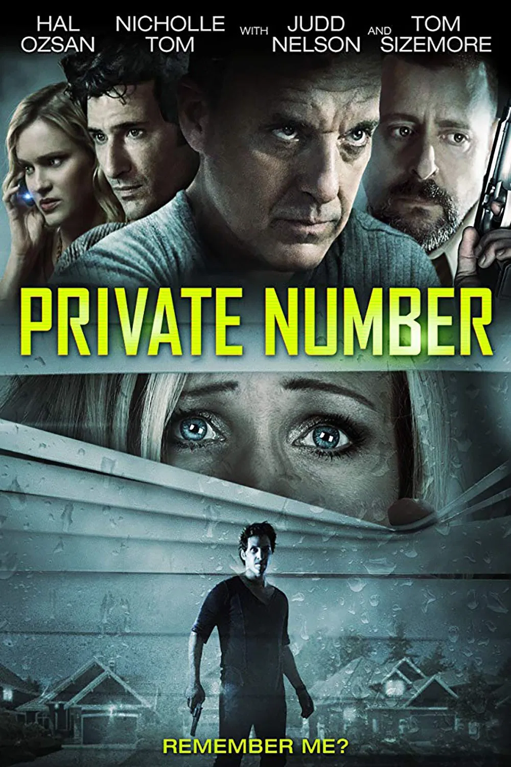 Poster chính thức của phim Phim Bí Ẩn, Phim Kinh Dị "Số Lạ" (Private Number - 2015), với sự tham gia của diễn viên Hal Ozsan và Nicholle Tom.