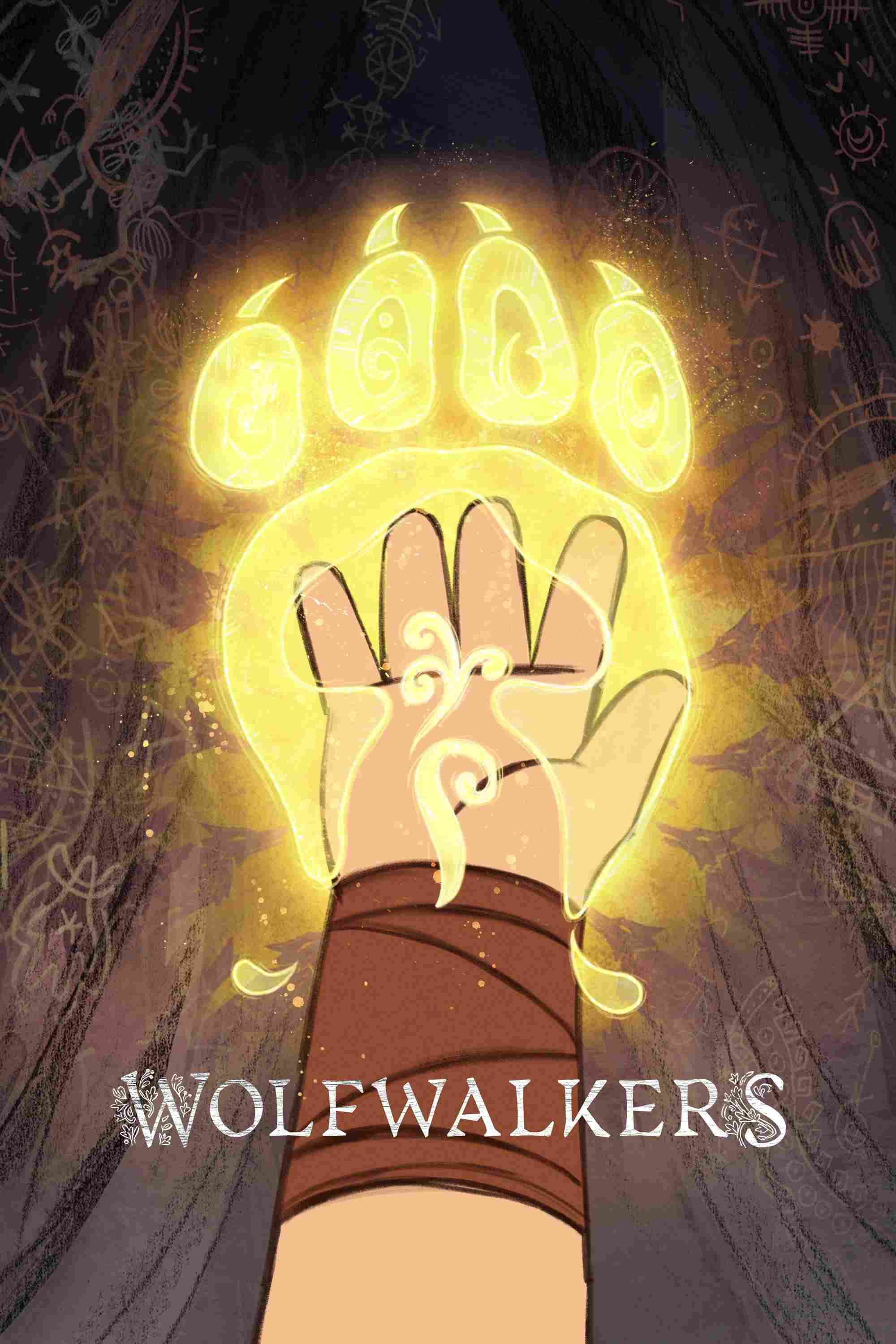 Poster chính thức của phim Phim Hoạt Hình, Phim Gia Đình "Sói Lang Thang" (Wolfwalkers - 2020), với sự tham gia của diễn viên Honor Kneafsey và Eva Whittaker.