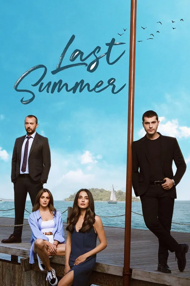 Poster chính thức của phim Phim Tâm Lý, Phim Hình Sự "Mùa Hè Năm Ấy" (Last Summer - 2021), với sự tham gia của diễn viên Ali Atay và Alperen Duymaz.