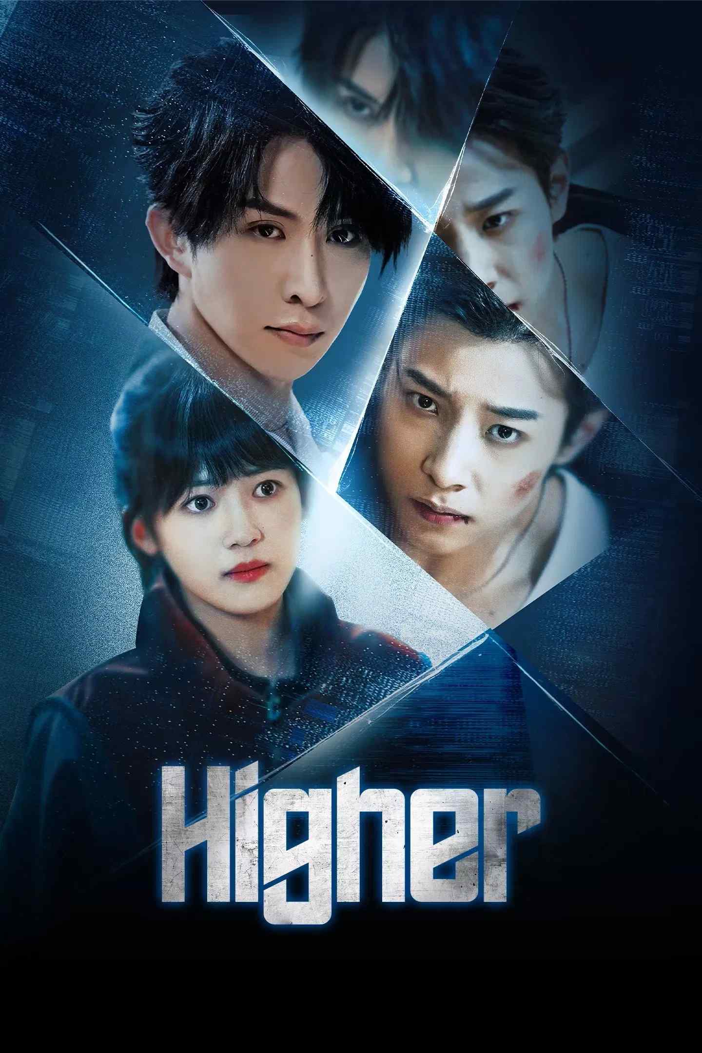 Poster chính thức của phim Phim Tâm Lý, Phim Bí Ẩn "Song Nhẫn" (Higher - 2025), với sự tham gia của diễn viên Zhang Jijun và Ma Xiaoyu.