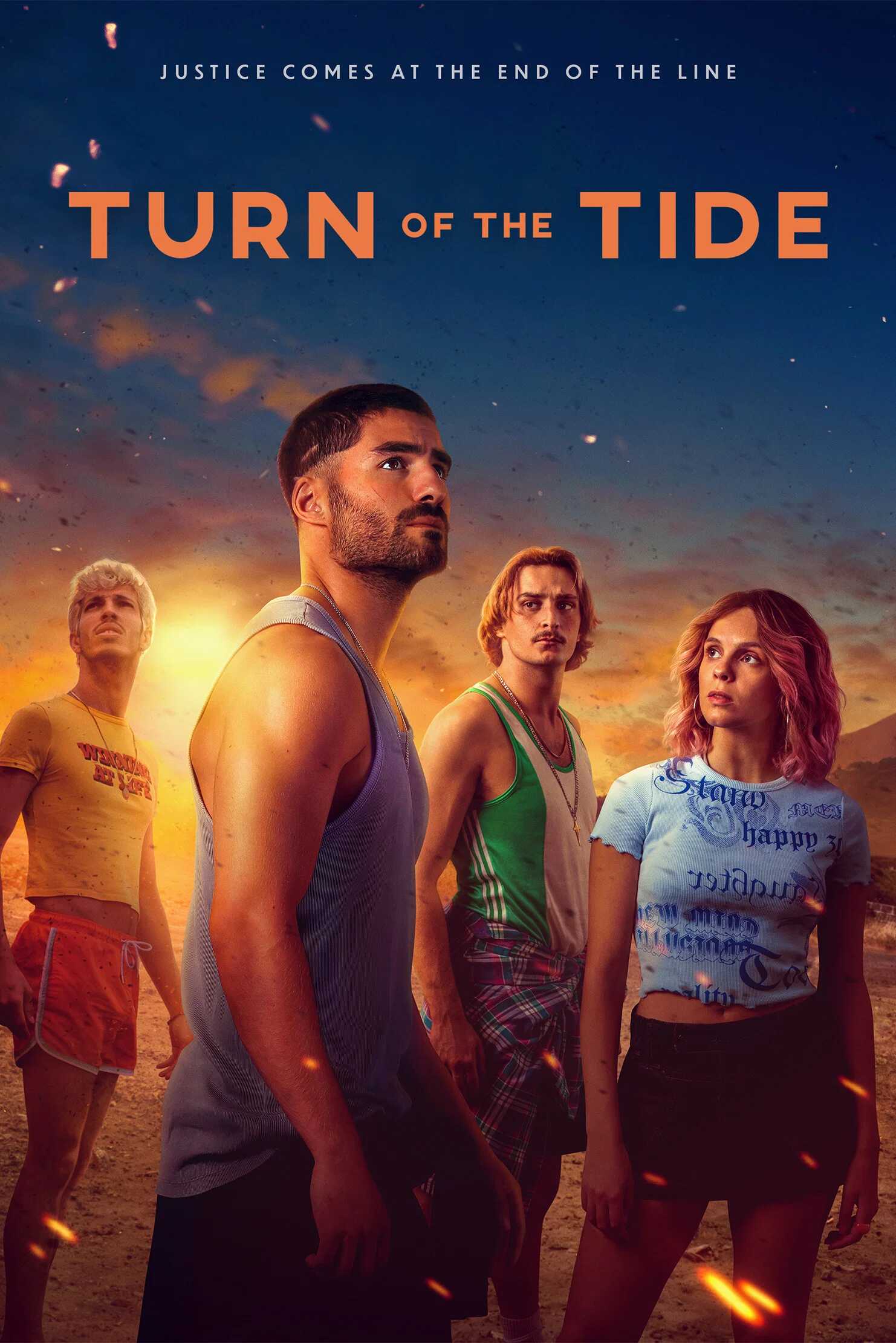 Poster chính thức của phim Phim Tâm Lý "Sóng Triều Đổi Vận (Rabo de Peixe) (Phần 3)" (Turn of the Tide - 2023), với sự tham gia của diễn viên José Condessa và Helena Caldeira.