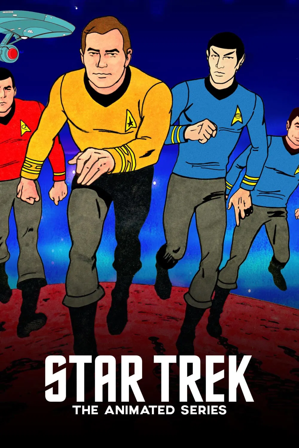 Poster chính thức của phim Phim Hoạt Hình, Phim Tâm Lý "Star Trek: Loạt phim hoạt hình (Phần 2)" (Star Trek - 1973), với sự tham gia của diễn viên William Shatner và Leonard Nimoy.