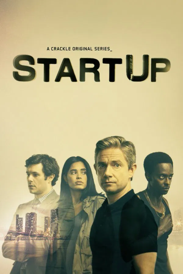 Poster chính thức của phim Phim Hình Sự, Phim Tâm Lý "StartUp (Phần 2)" (StartUp - 2016), với sự tham gia của diễn viên Adam Brody và Edi Gathegi.