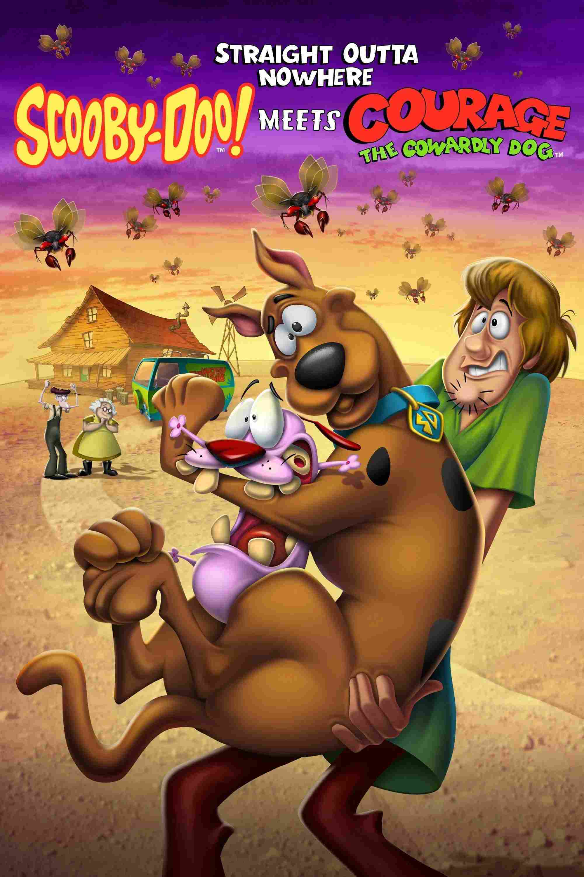 Poster chính thức của phim Phim Hoạt Hình, Phim Bí Ẩn "Straight Outta Nowhere: Scooby-Doo! Meets Courage the Cowardly Dog" (Straight Outta Nowhere: Scooby-Doo! Meets Courage the Cowardly Dog - 2021), với sự tham gia của diễn viên Matthew Lillard và Thea White.